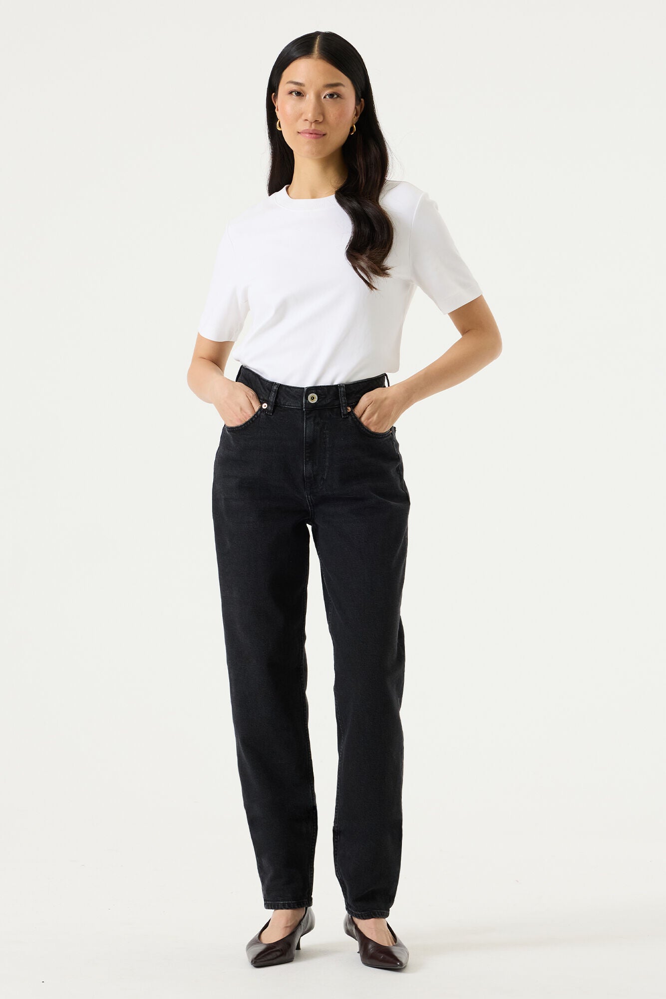 Garcia Damen Jeans Dark Used