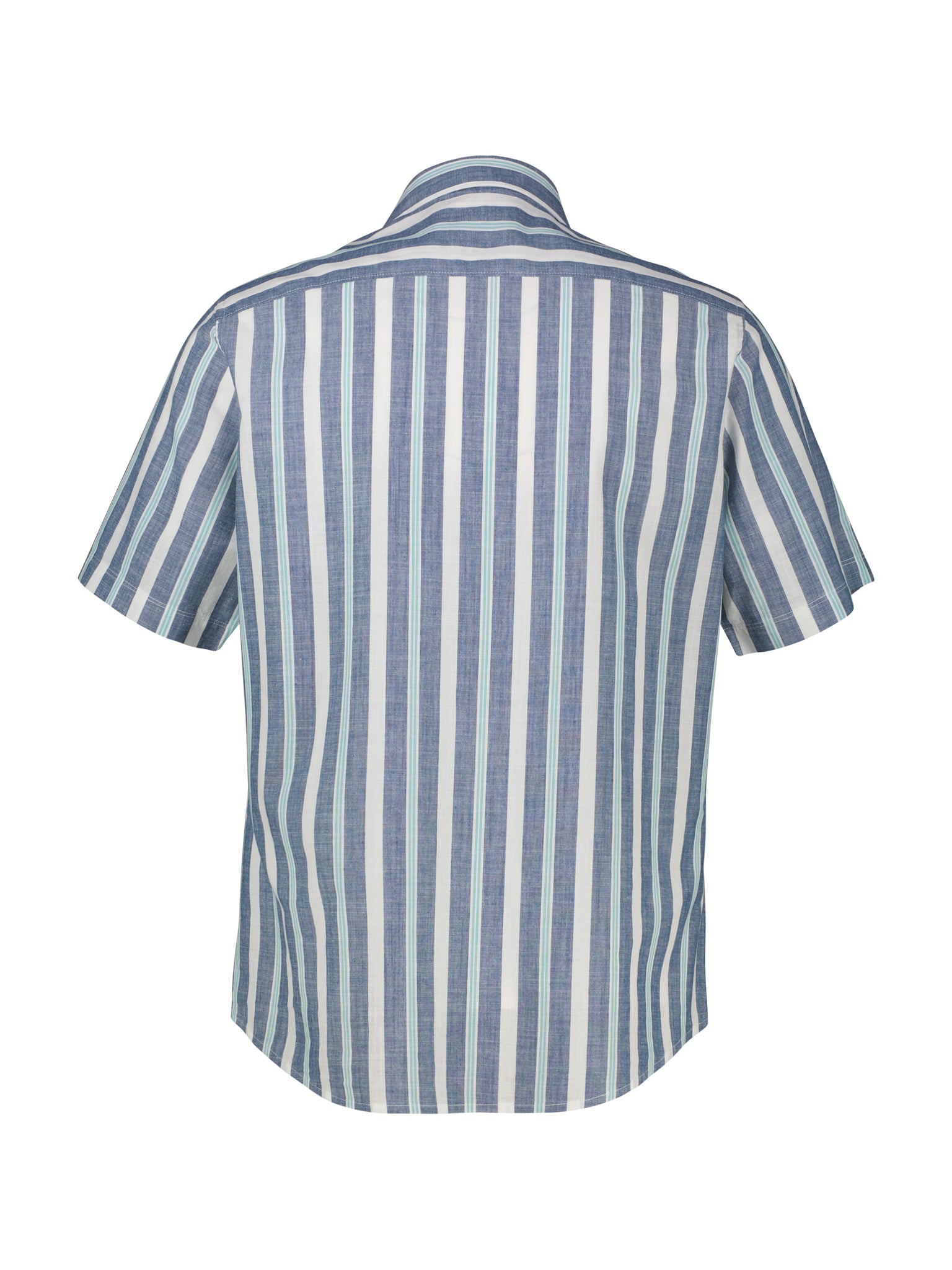 Lerros Herren Hemden kurz True Blue
