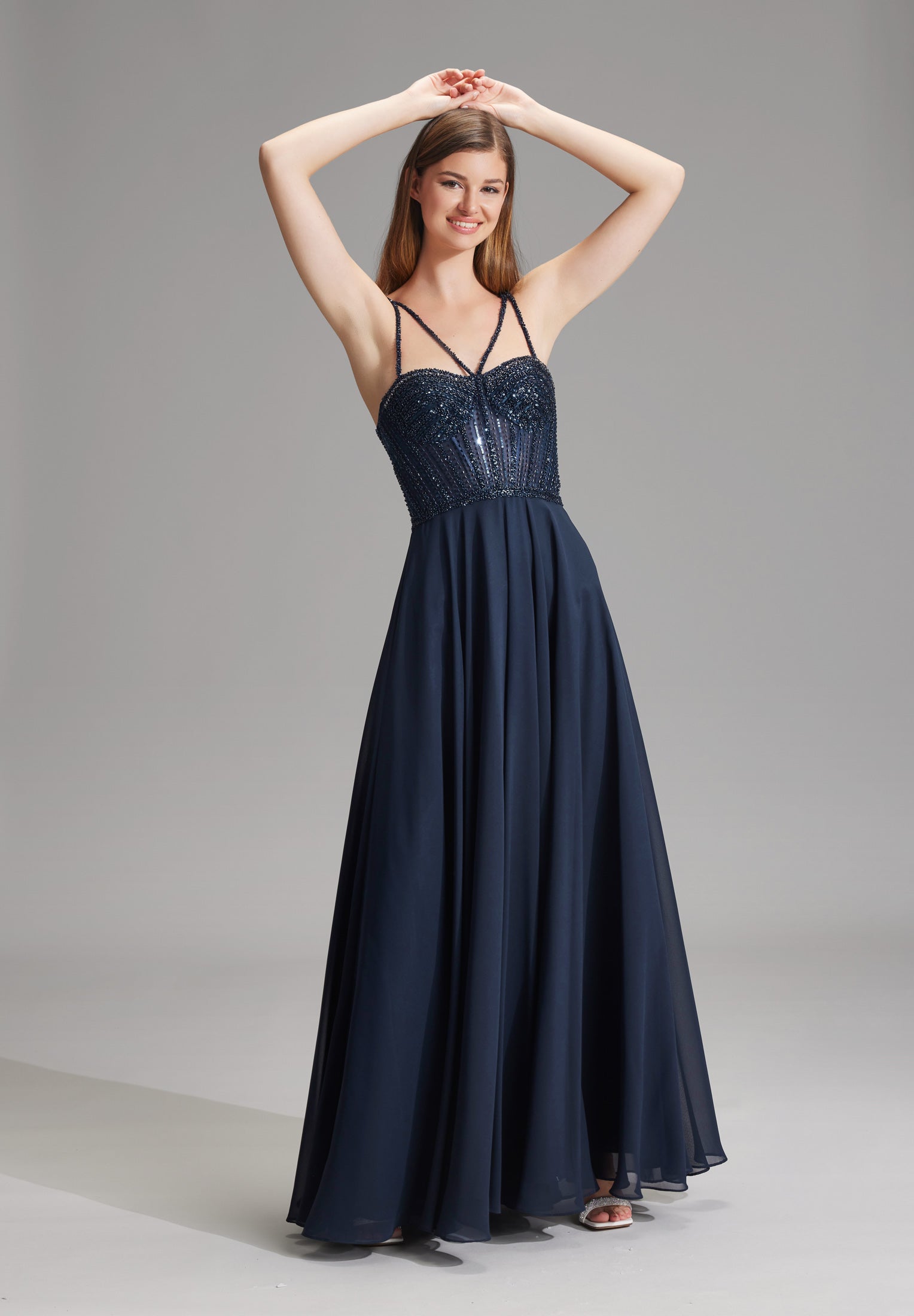 Swing Damen Kleider  Navy