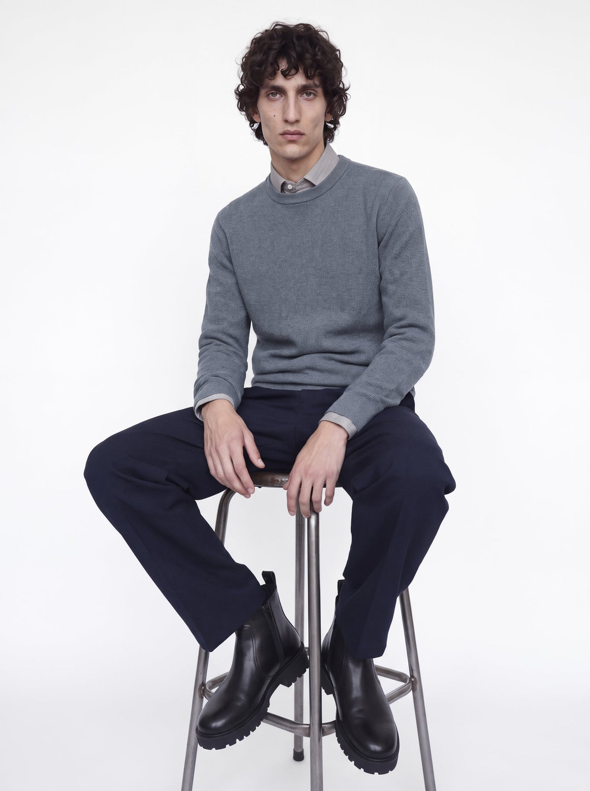 Jack & Jones Herren Pullover Turbulence/Mela