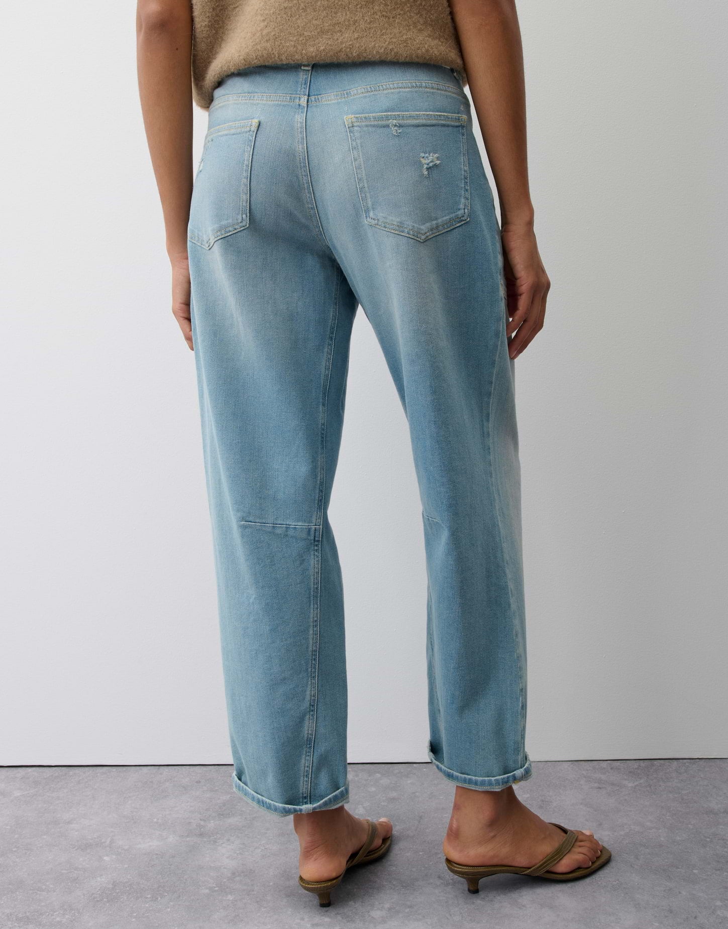 Opus Pants Damen Jeans Light Blu