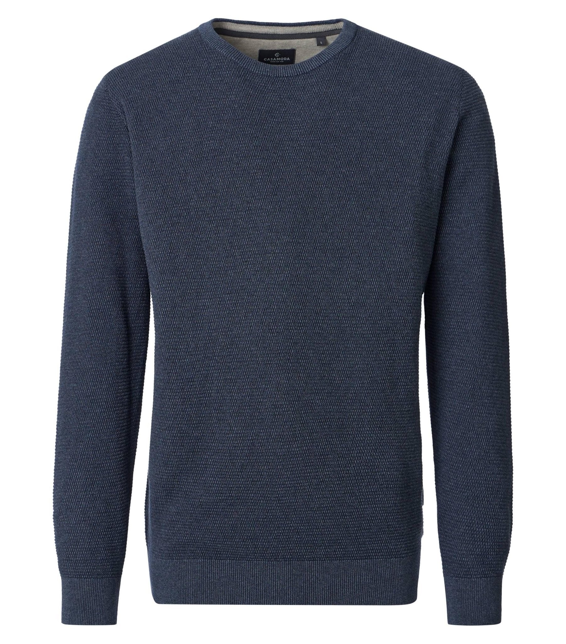 Casa Moda Herren Pullover  Blau
