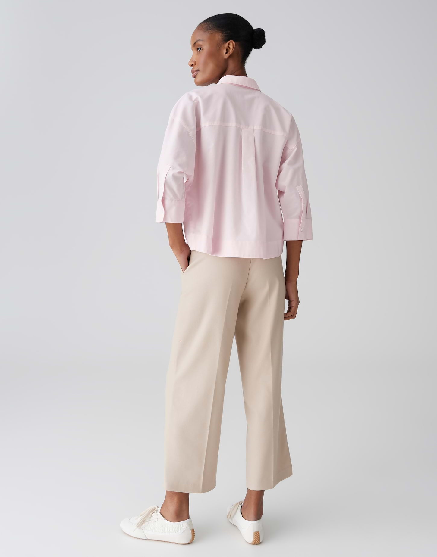 Opus Damen Blusen Rose Tint