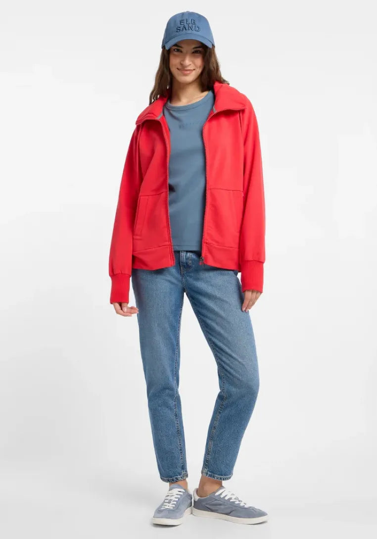 Elbsand Damen Sweatjacken Barberry