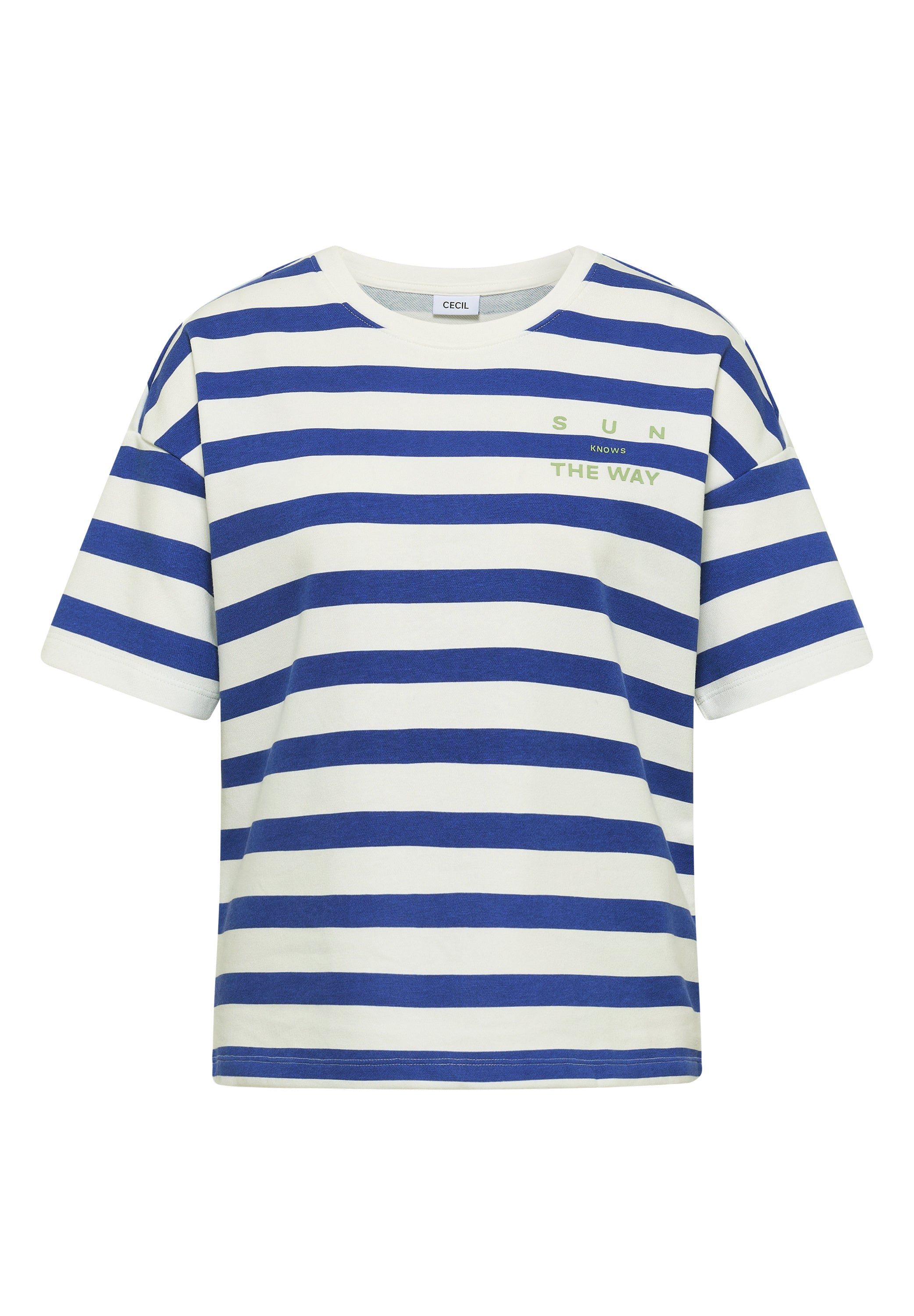Cecil Damen T-Shirts  Deep Rive