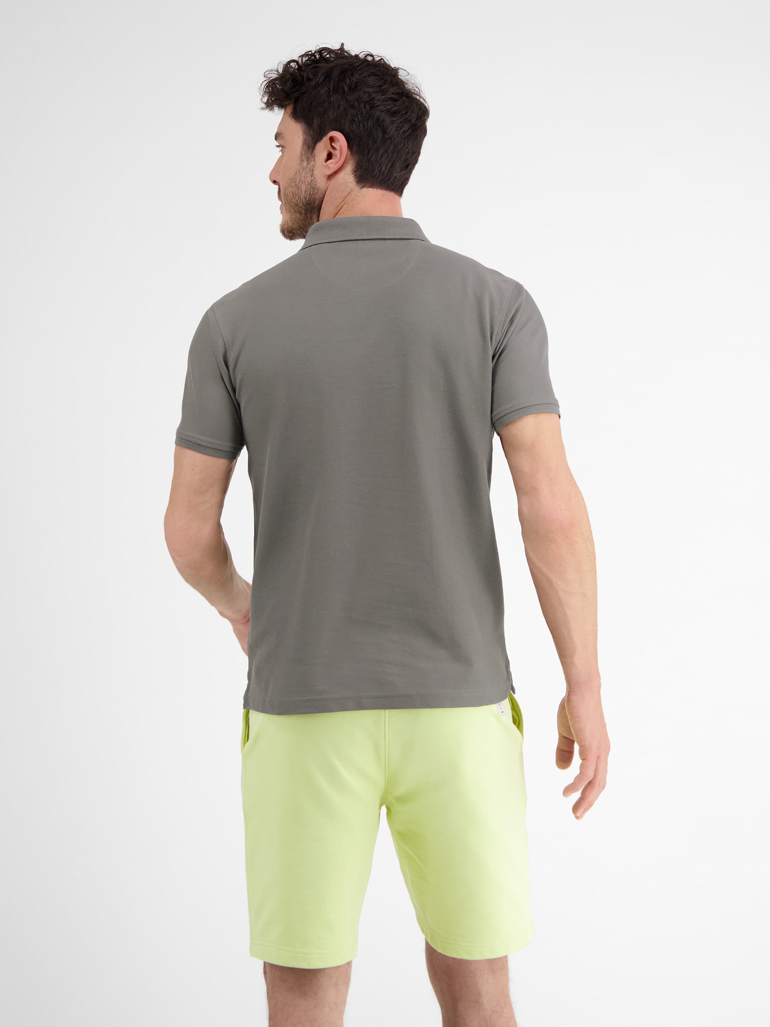 Lerros Herren Polo-Shirts Basalt Grey