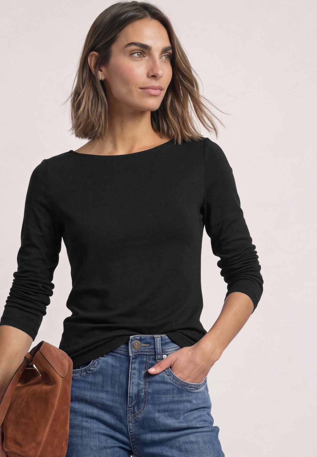 Street One Damen T-Shirts  Black