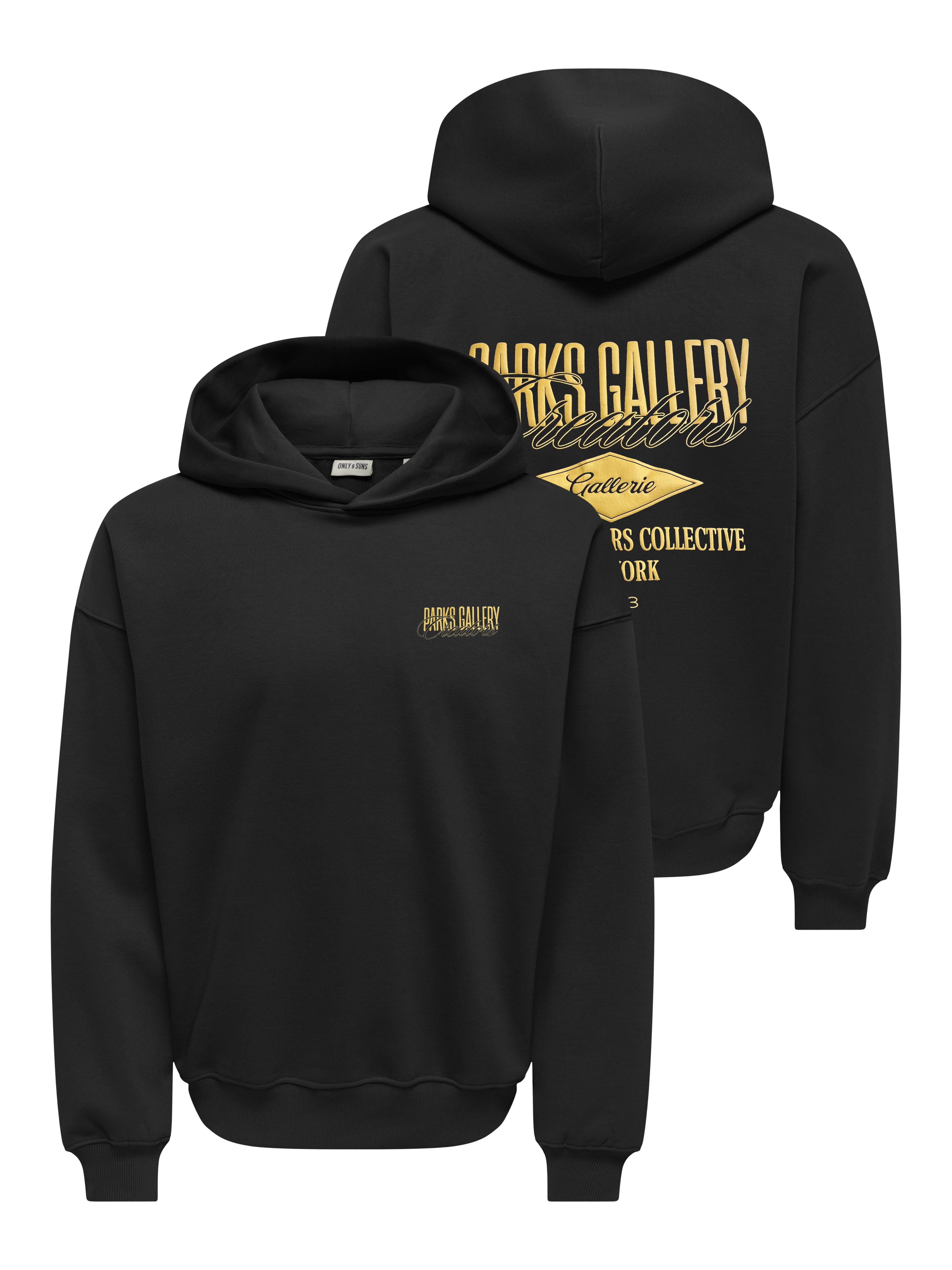Only & Sons Herren Sweatshirts Black/Local Cre