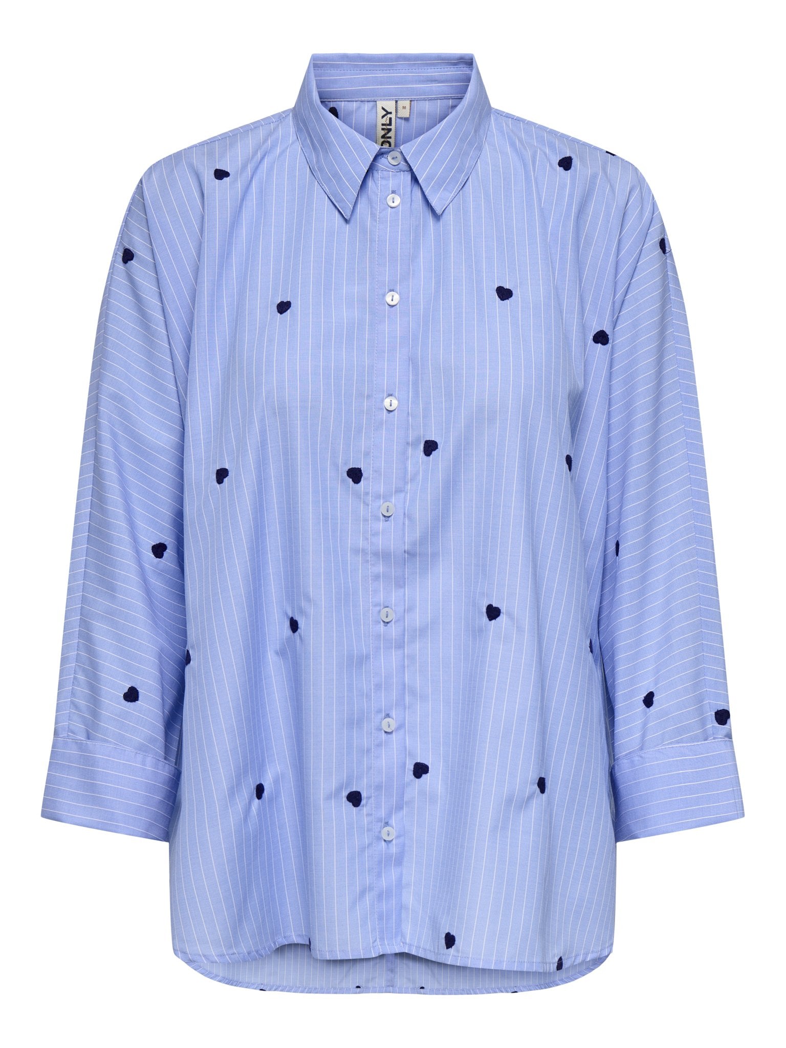 Only Damen Blusen Moonlight Blue/