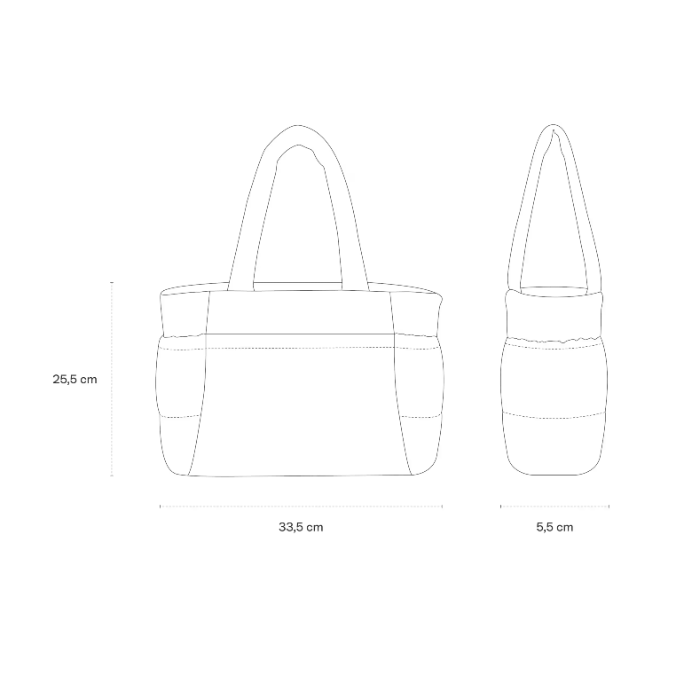 Kapten & Son Handtasche All Black
