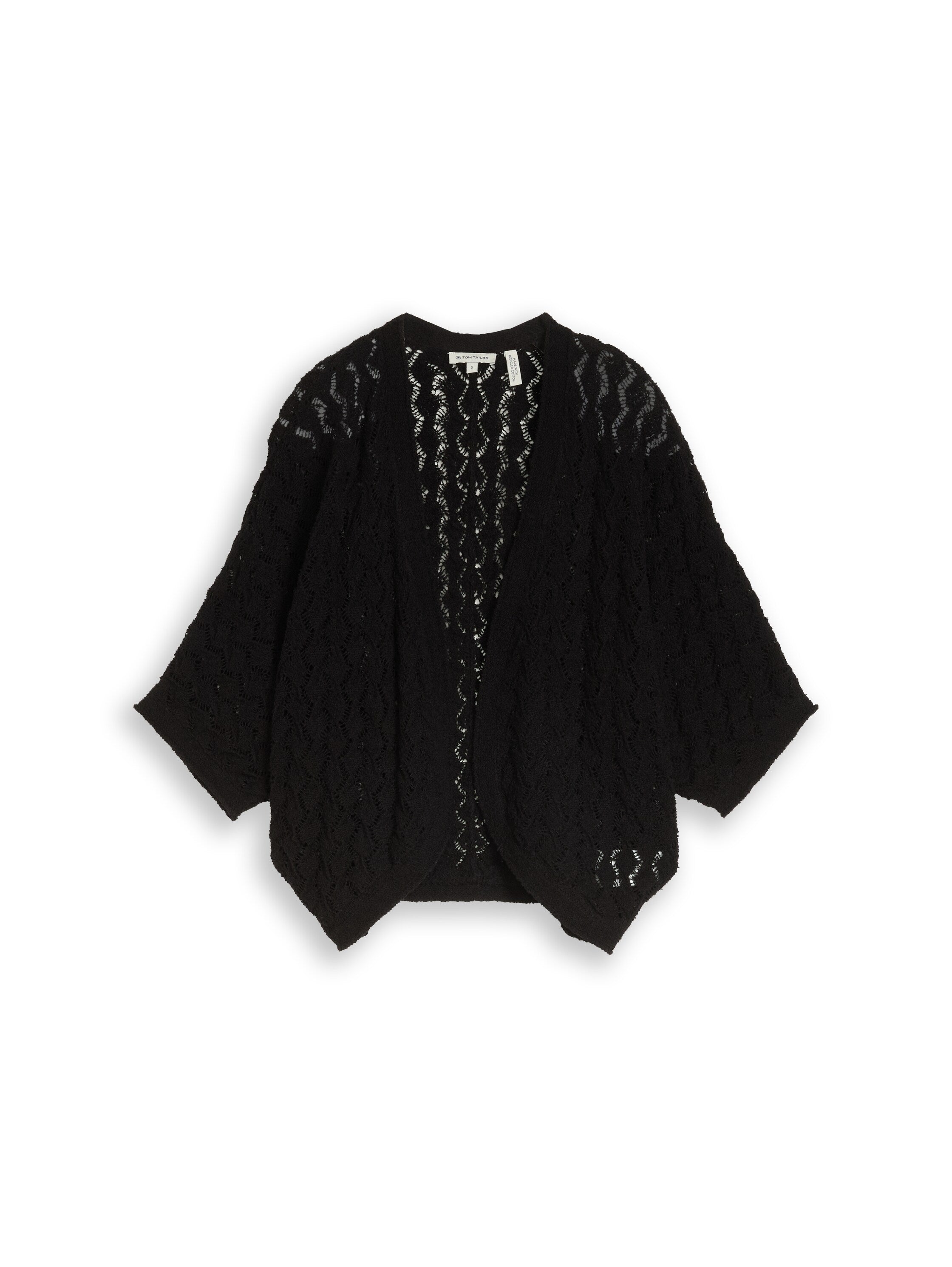 Tom Tailor Damen Strickjacken Deep Black