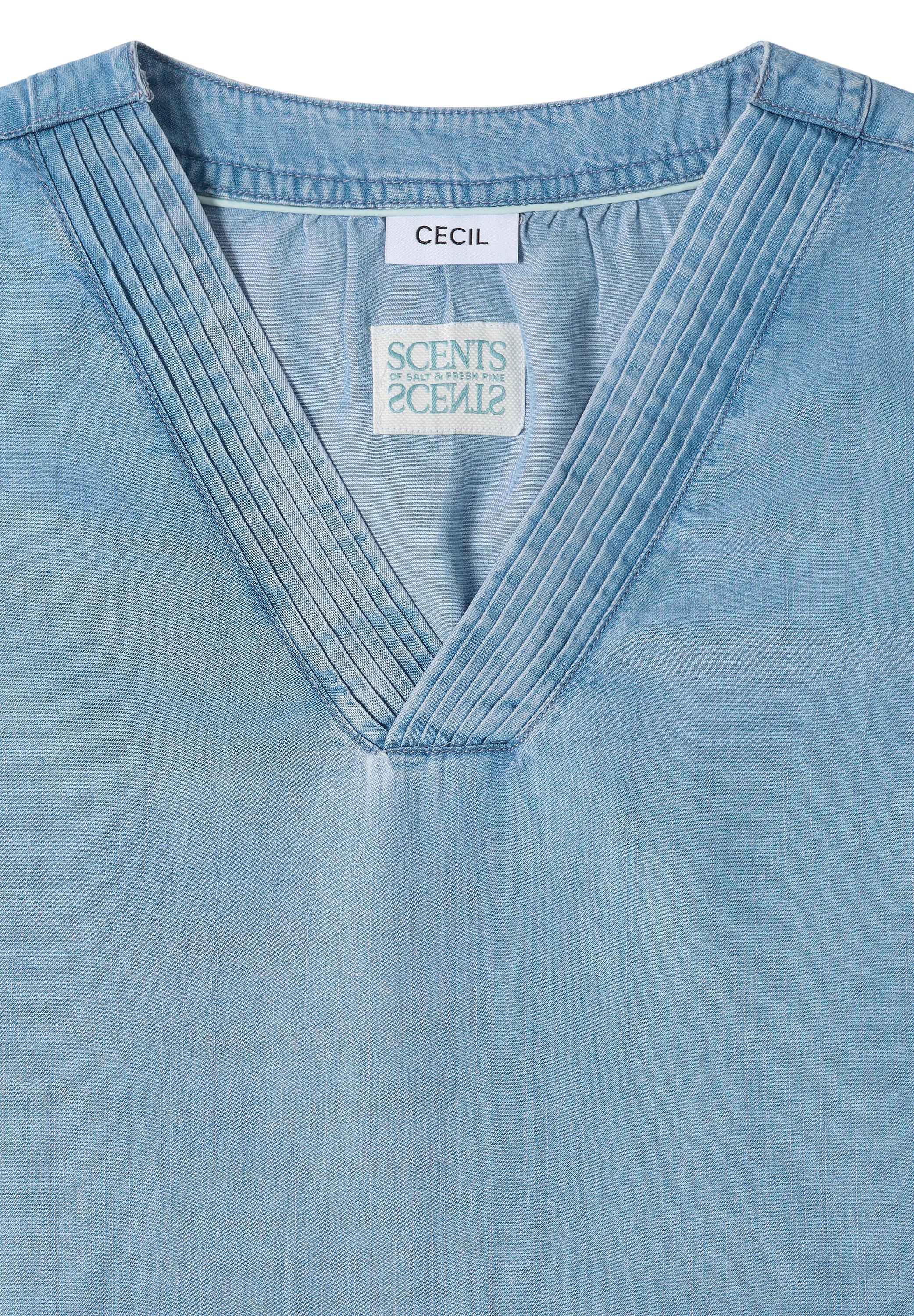 Cecil Damen Blusen  Light Blu