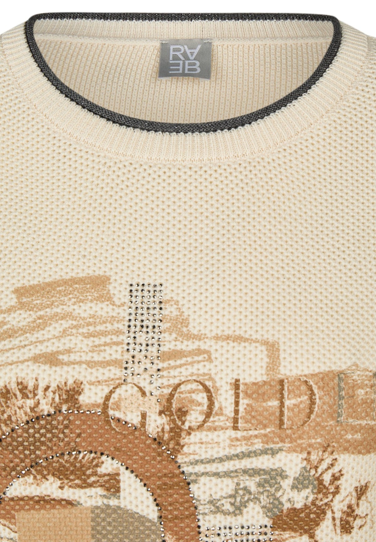 Rabe Damen Pullover Alabaster