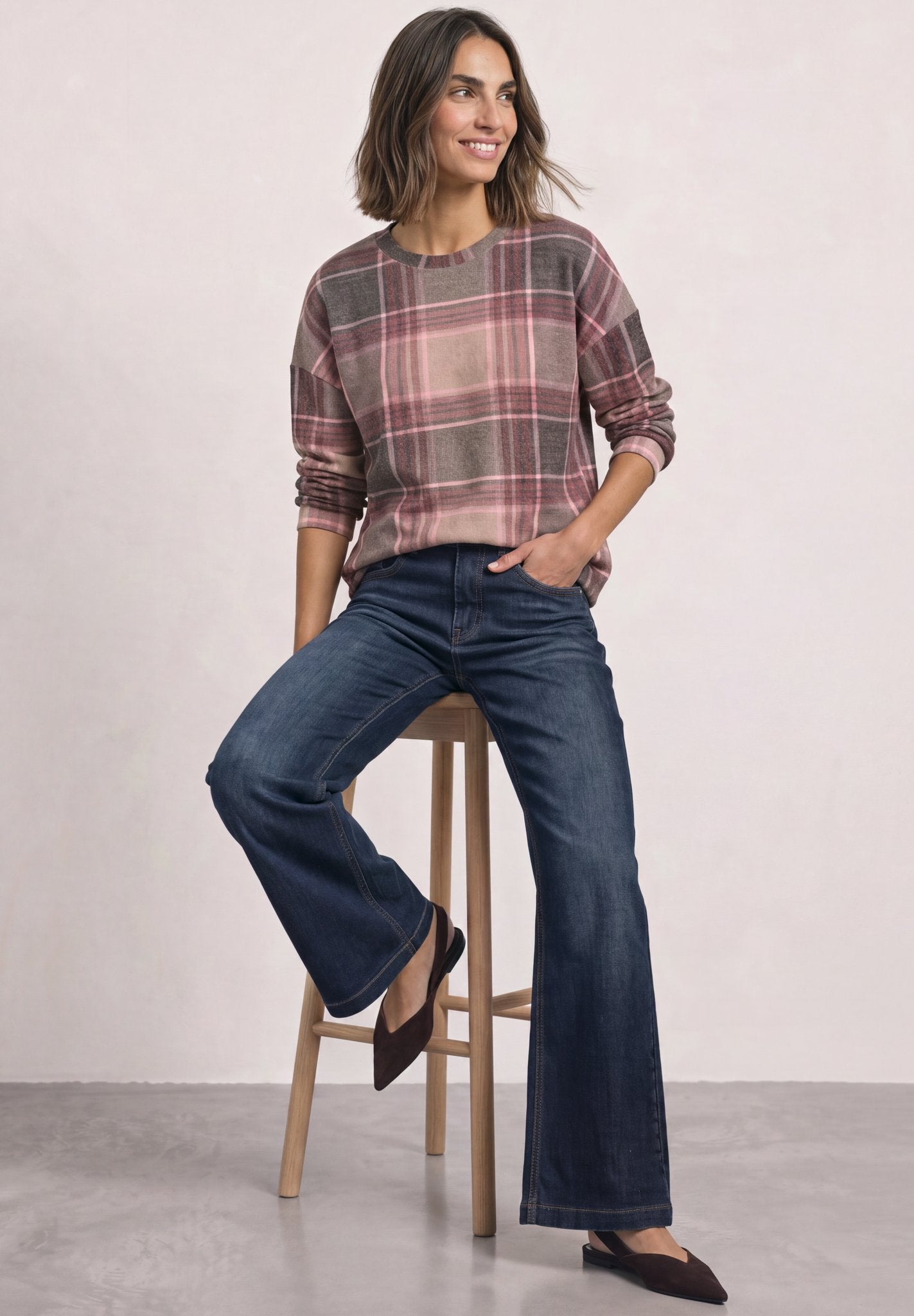 Street One Damen T-Shirts  Sanded Am