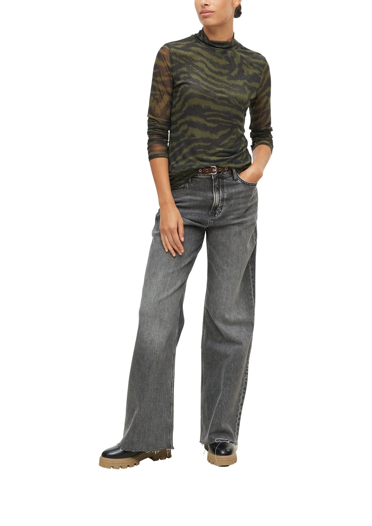 S. Oliver red Damen T-Shirts A Green