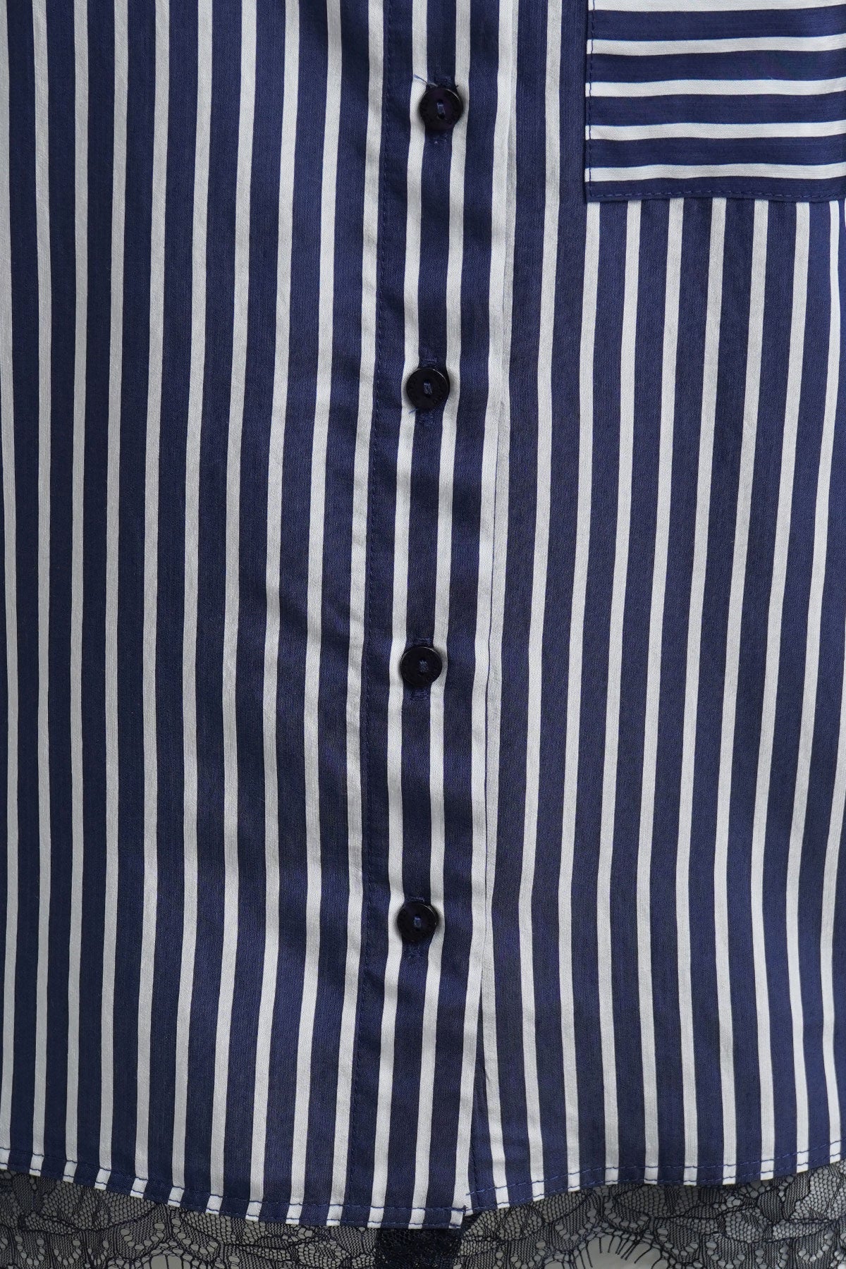 Milano Damen Blusen Navy Print