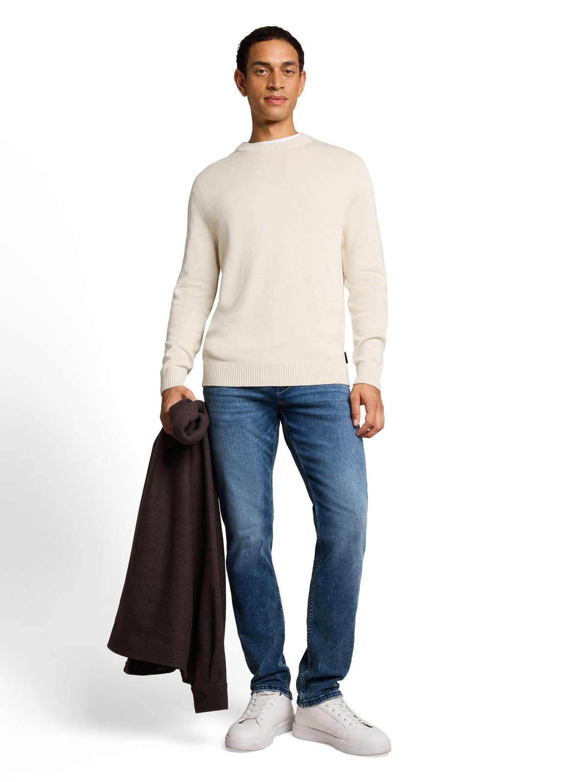 Tom Tailor Herren Pullover Soft Cloud Mela