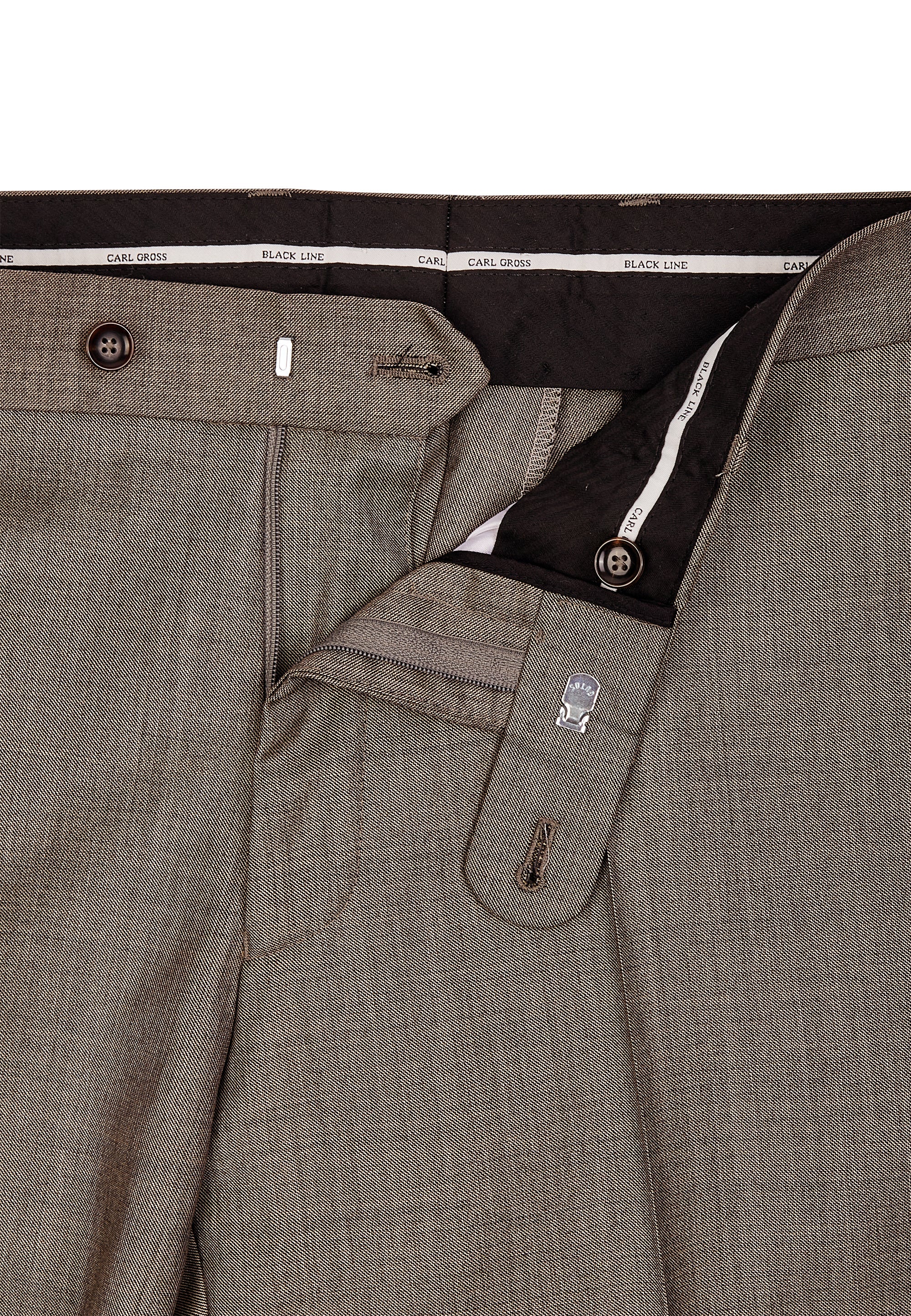 Carl Gross Herren Hosen Hellbraun