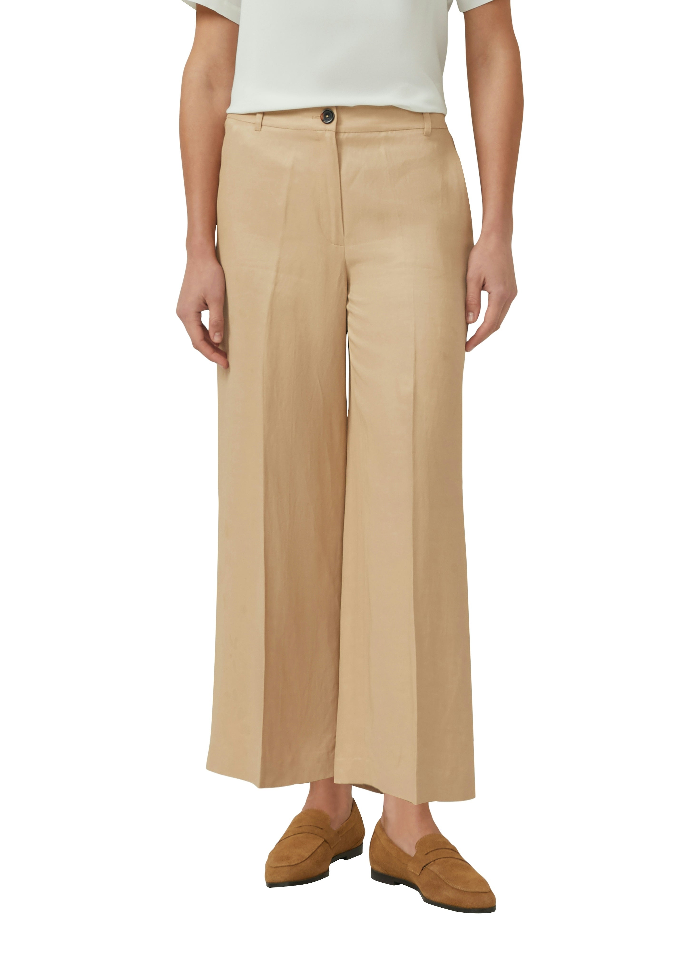 S. Oliver black Damen Hosen Brown