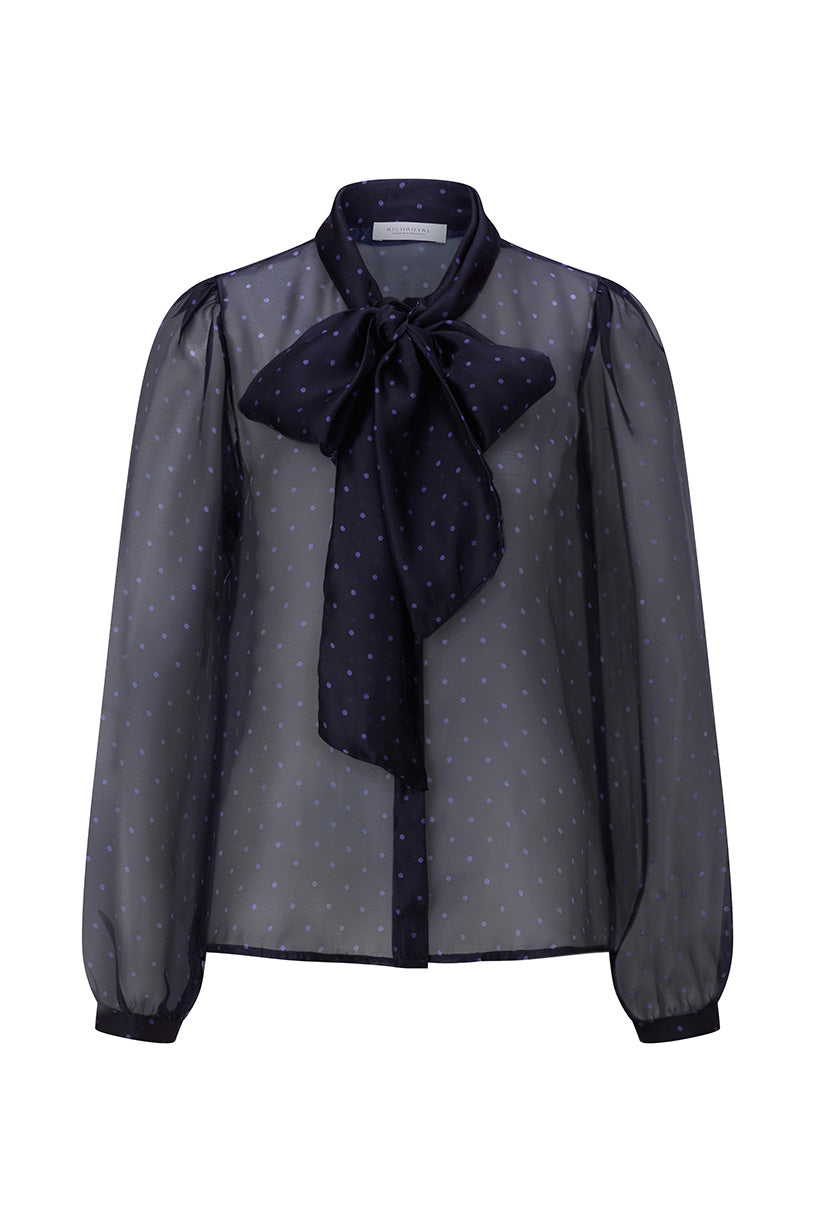 Rich & Royal Damen Blusen Midnight Blue