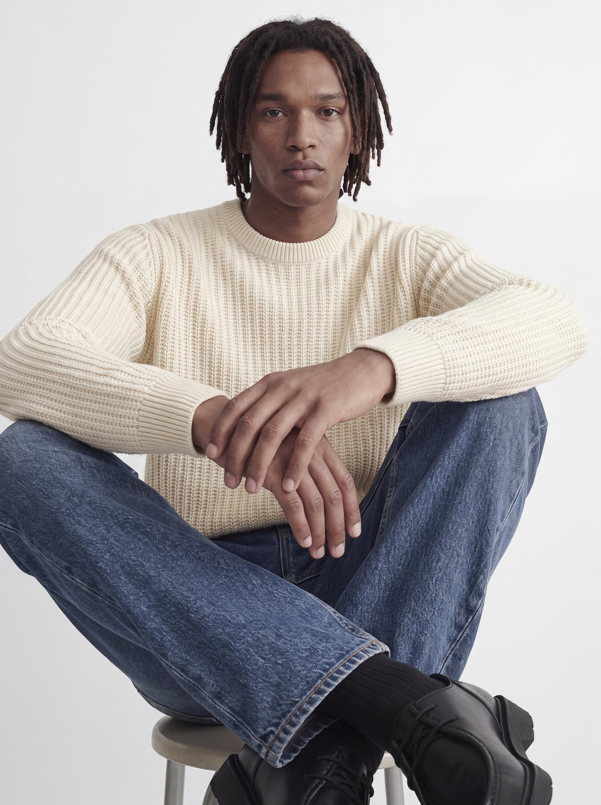 Jack & Jones Herren Pullover Sea Salt