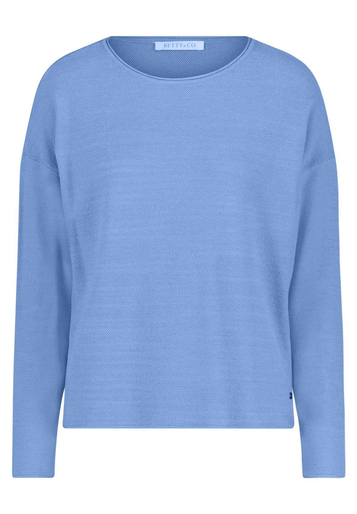 Betty & Co Damen Pullover Blue Melange