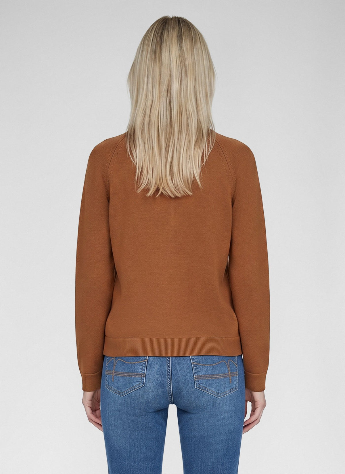 Rabe Damen Strickjacken Cognac