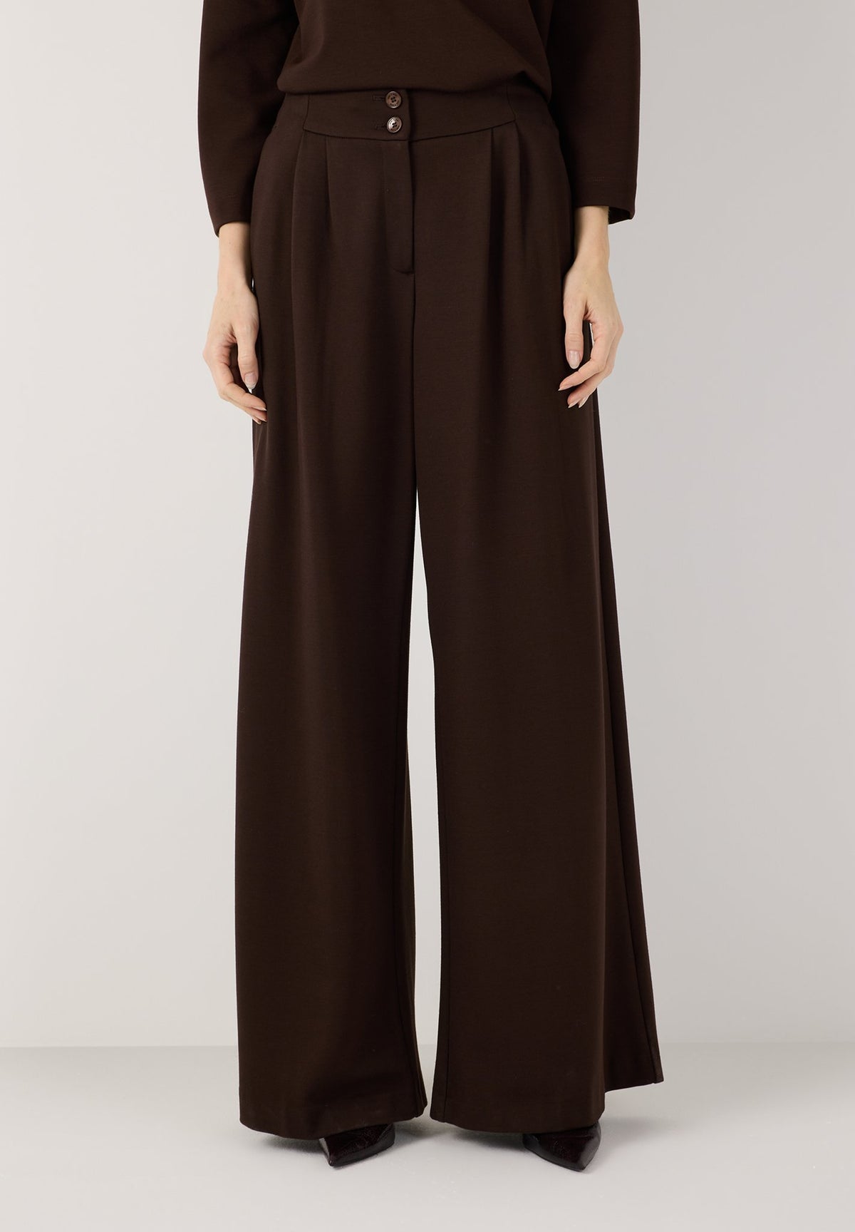 More & More Damen Hosen Espresso B