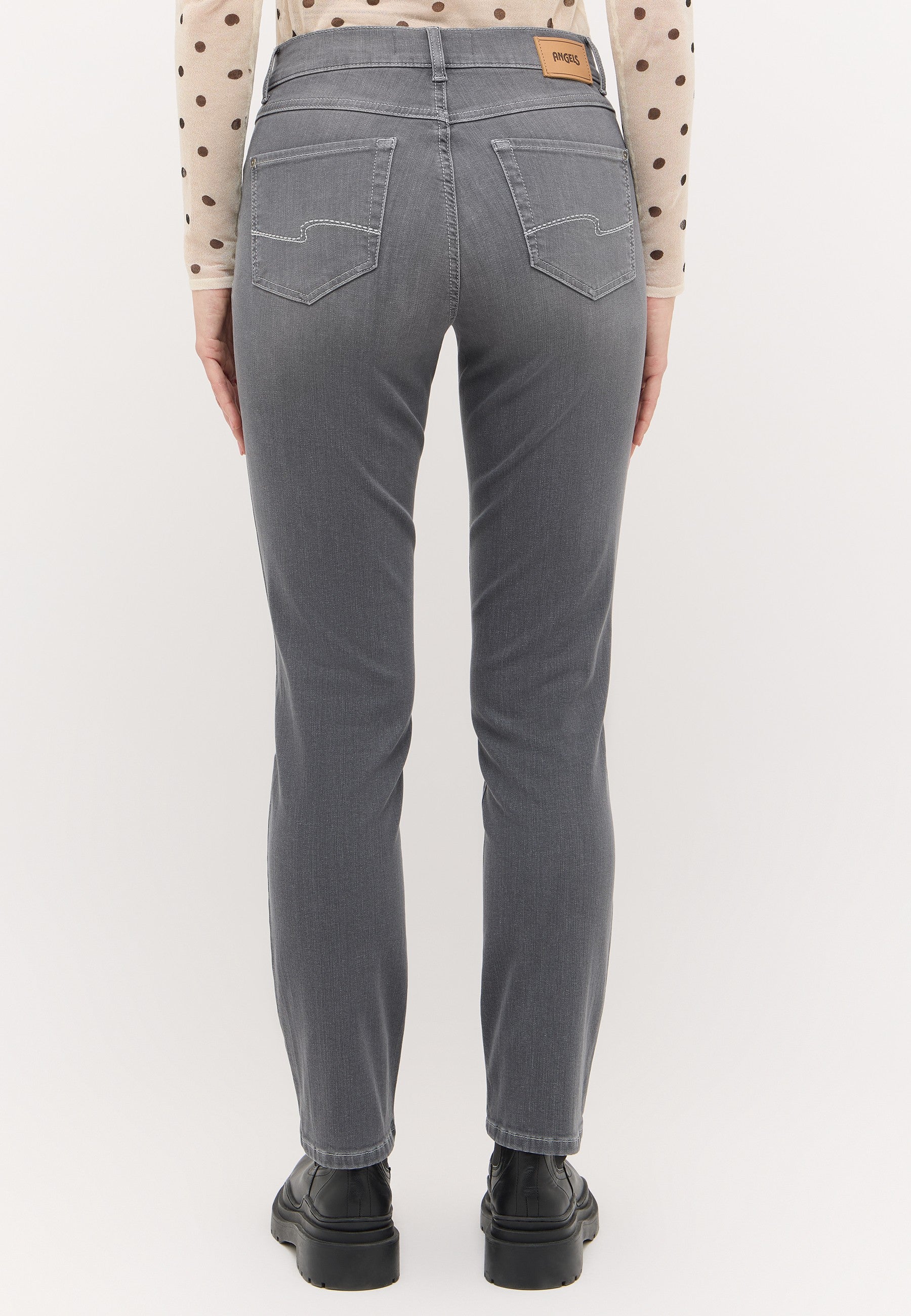 Angels Damen Jeans  Mid Grey U