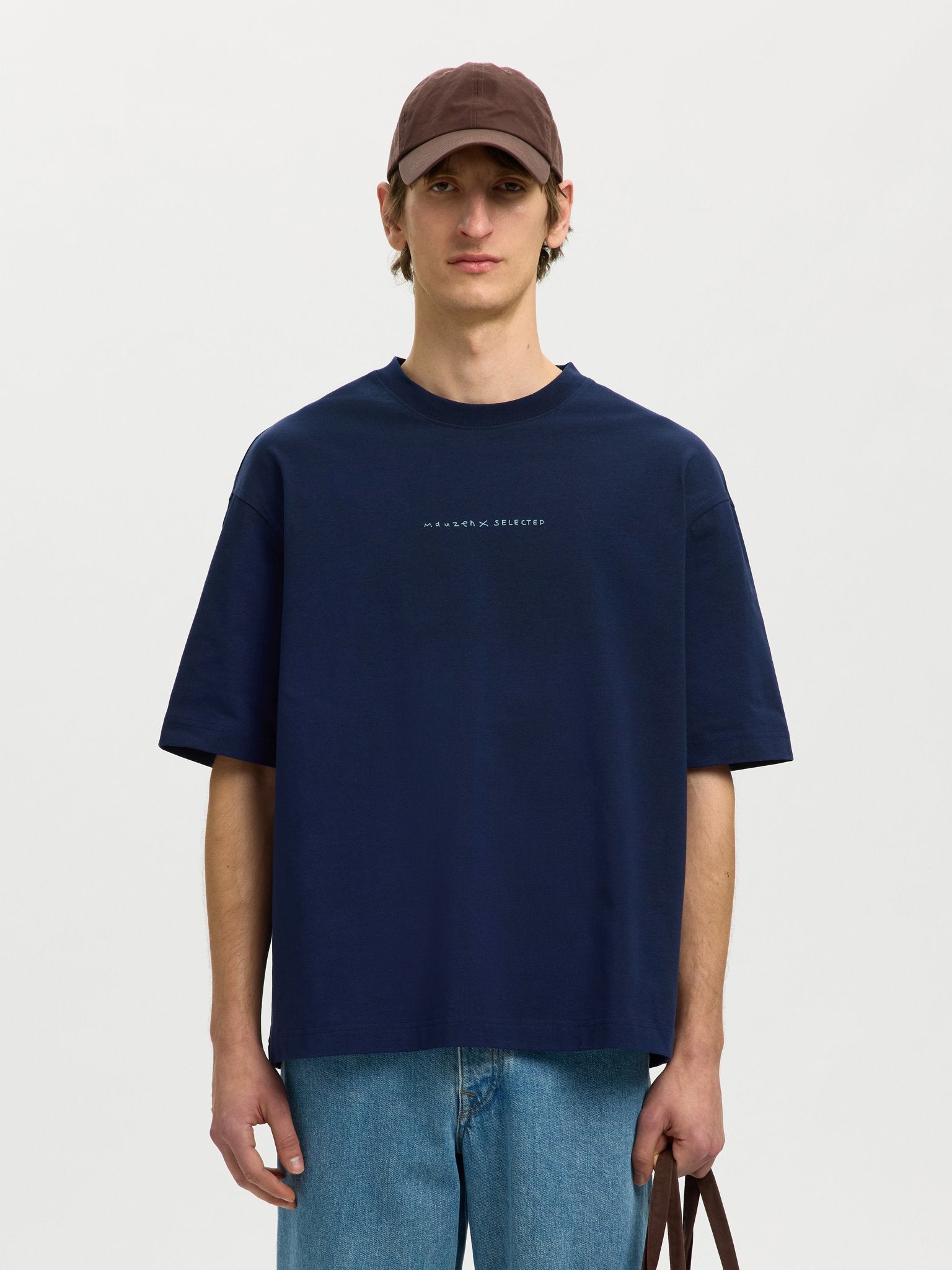 Selected homme Herren T-Shirts kurz  Ocean Ca