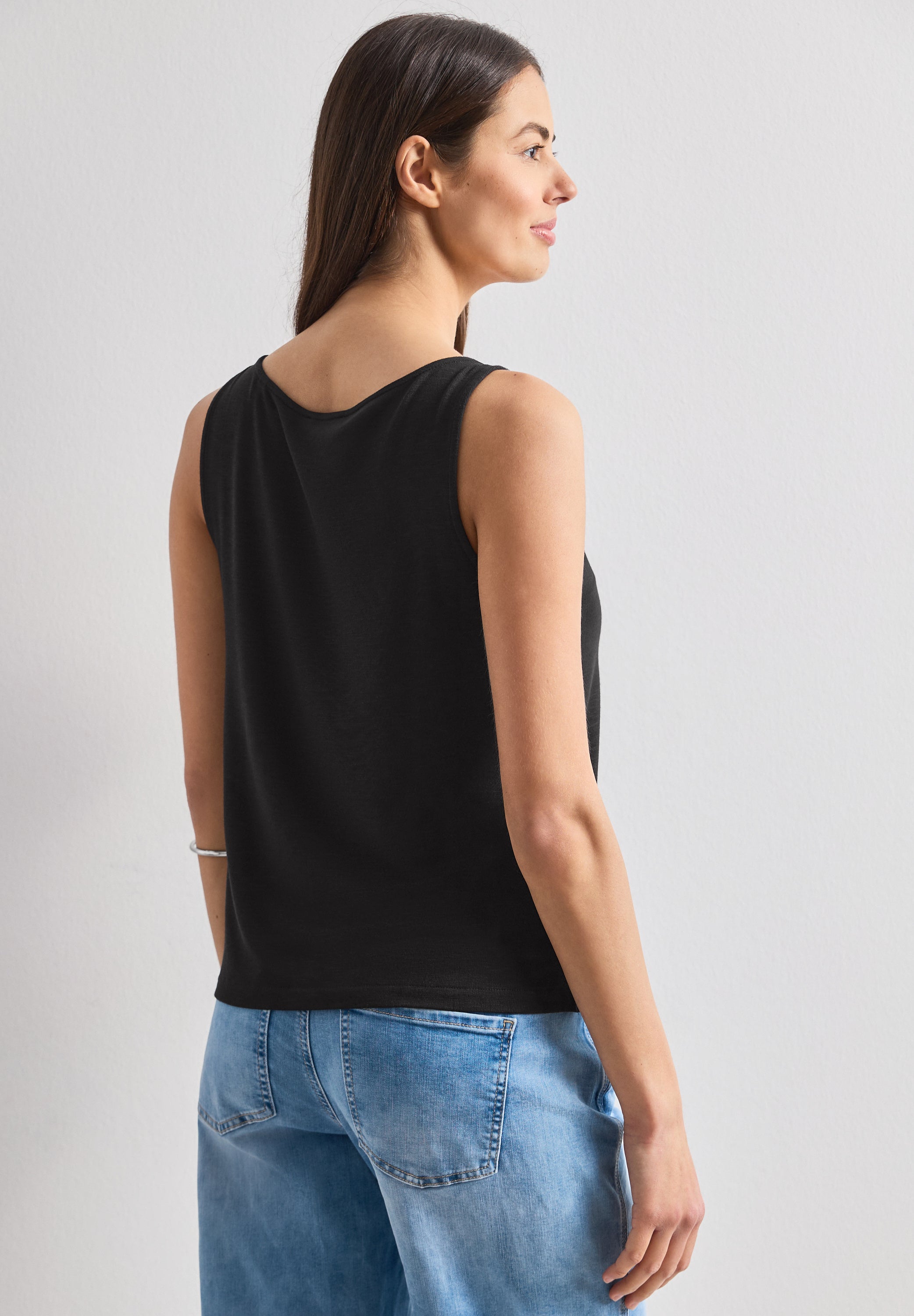 Street One Damen T-Shirts  Black
