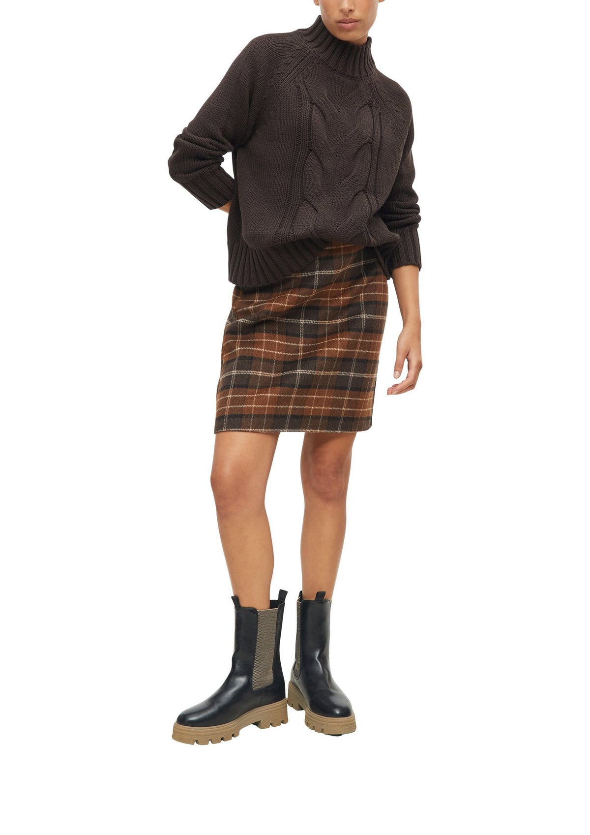 S. Oliver red Damen Rock N Brown