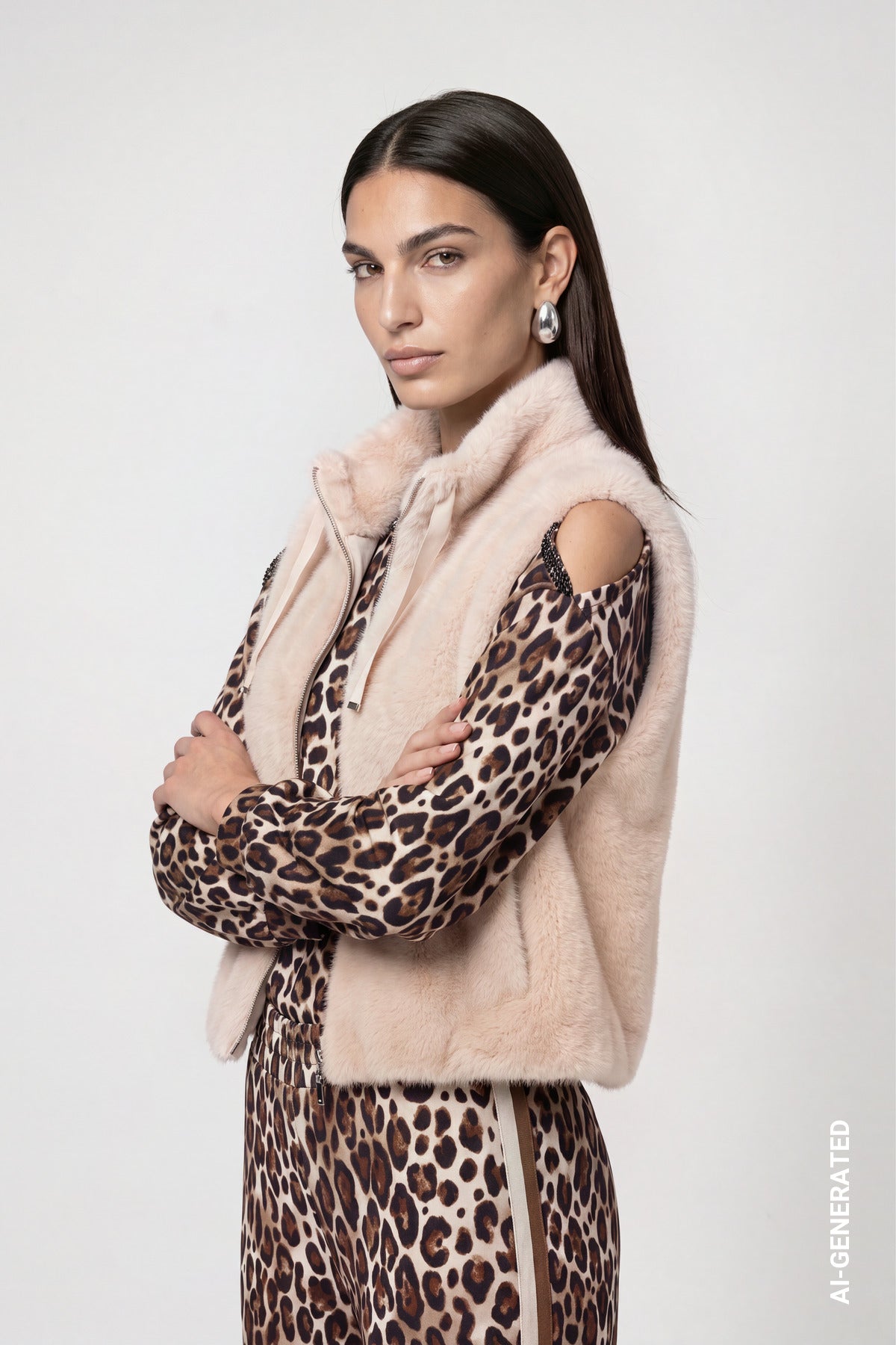 Monari Damen Outdoorwesten Cappuccino