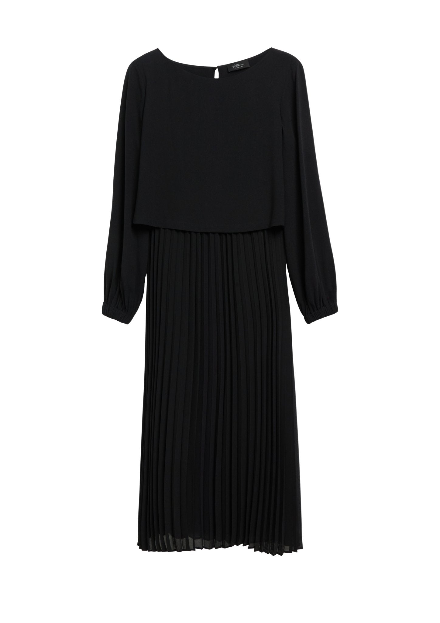 S. Oliver black Damen Kleider  Grey/Black
