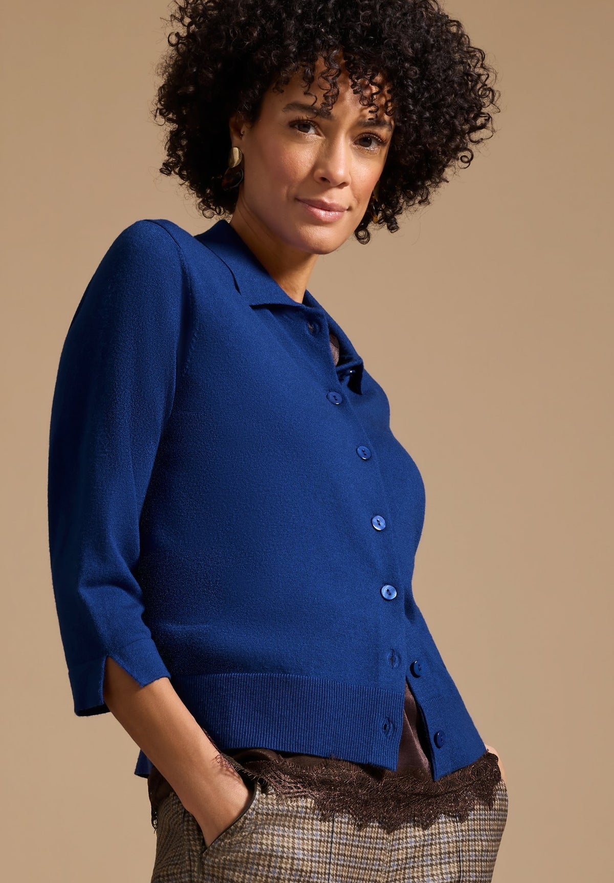 Bianca Damen Pullover Cobalt