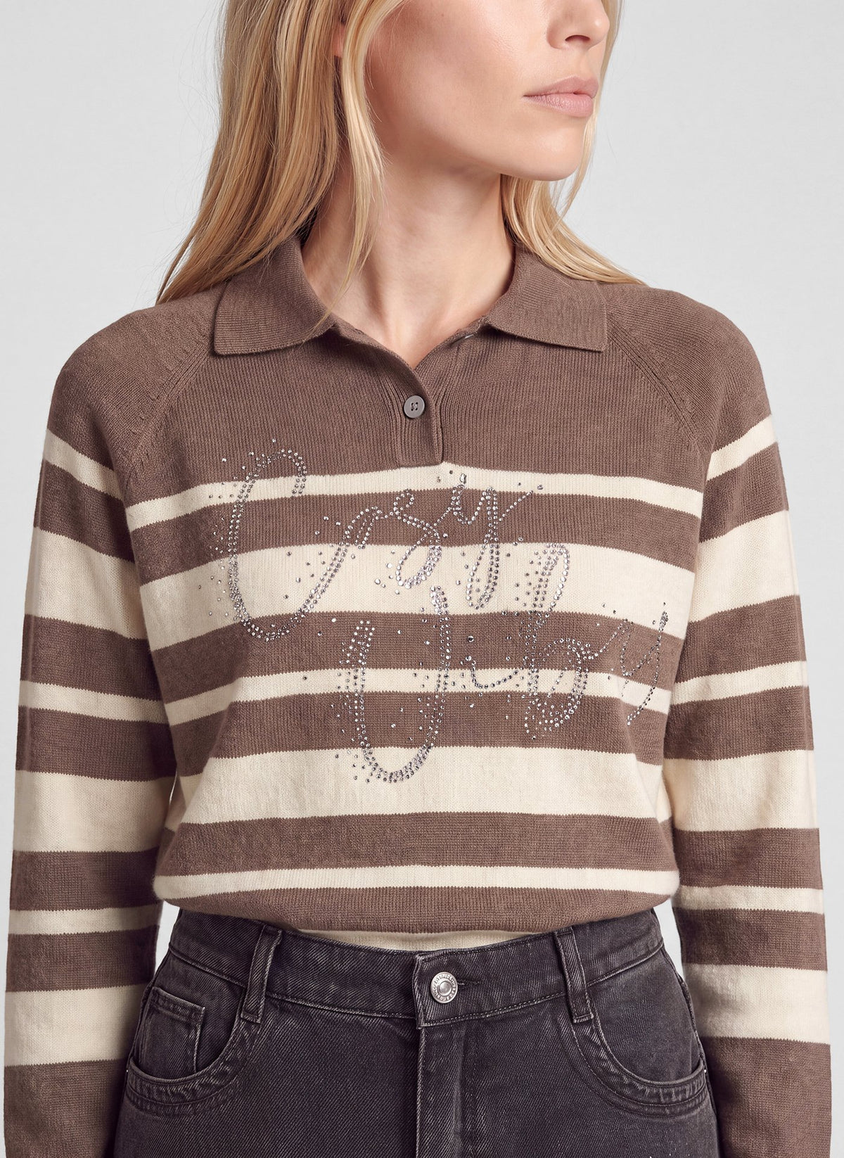 Rabe Damen Pullover Taupe