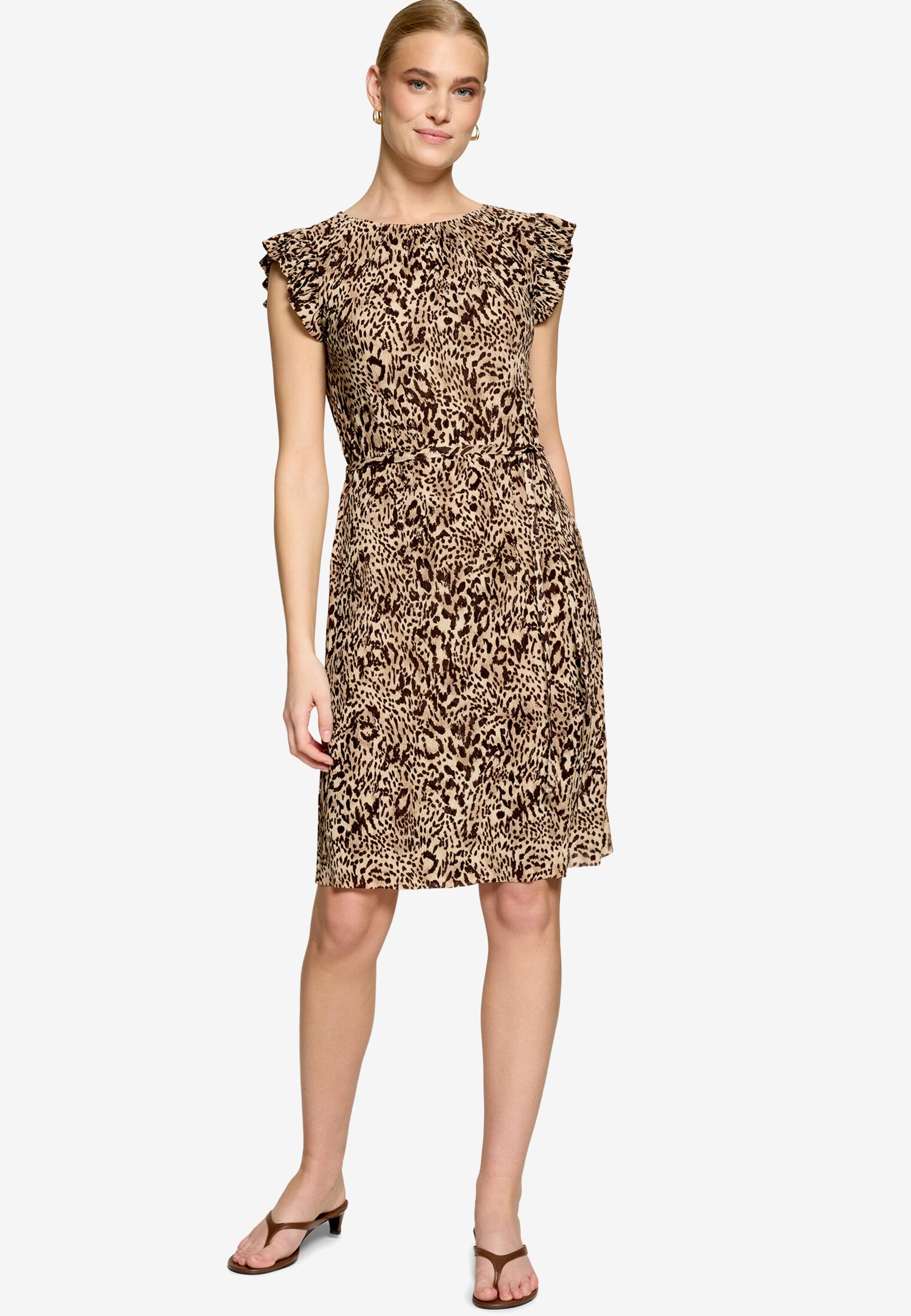 Zero Damen Kleider Beige/Brown