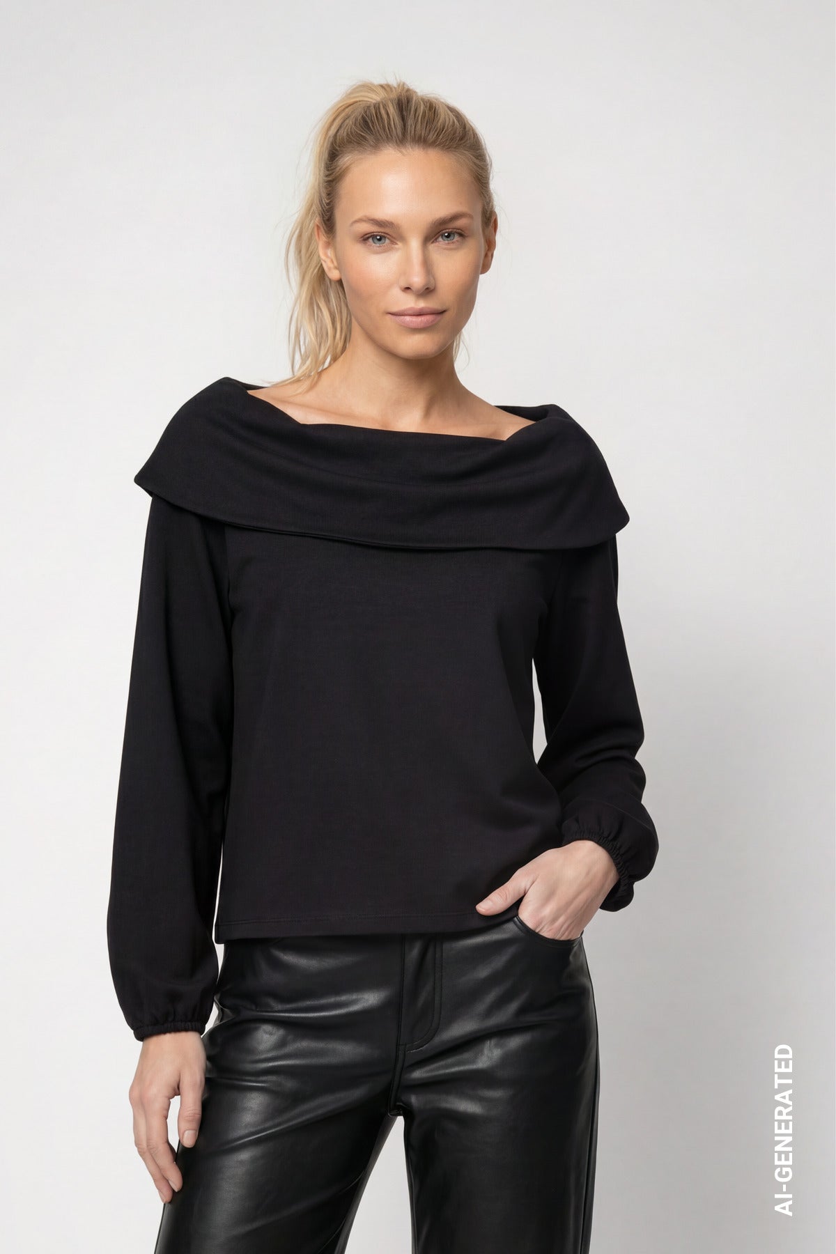 Monari Damen T-Shirts  Schwarz