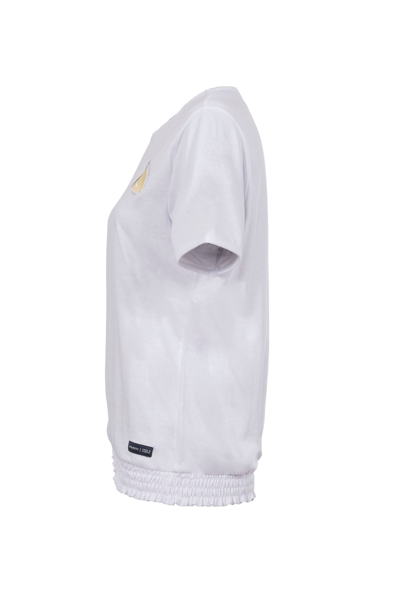 Soquesto Damen T-Shirts Weiß