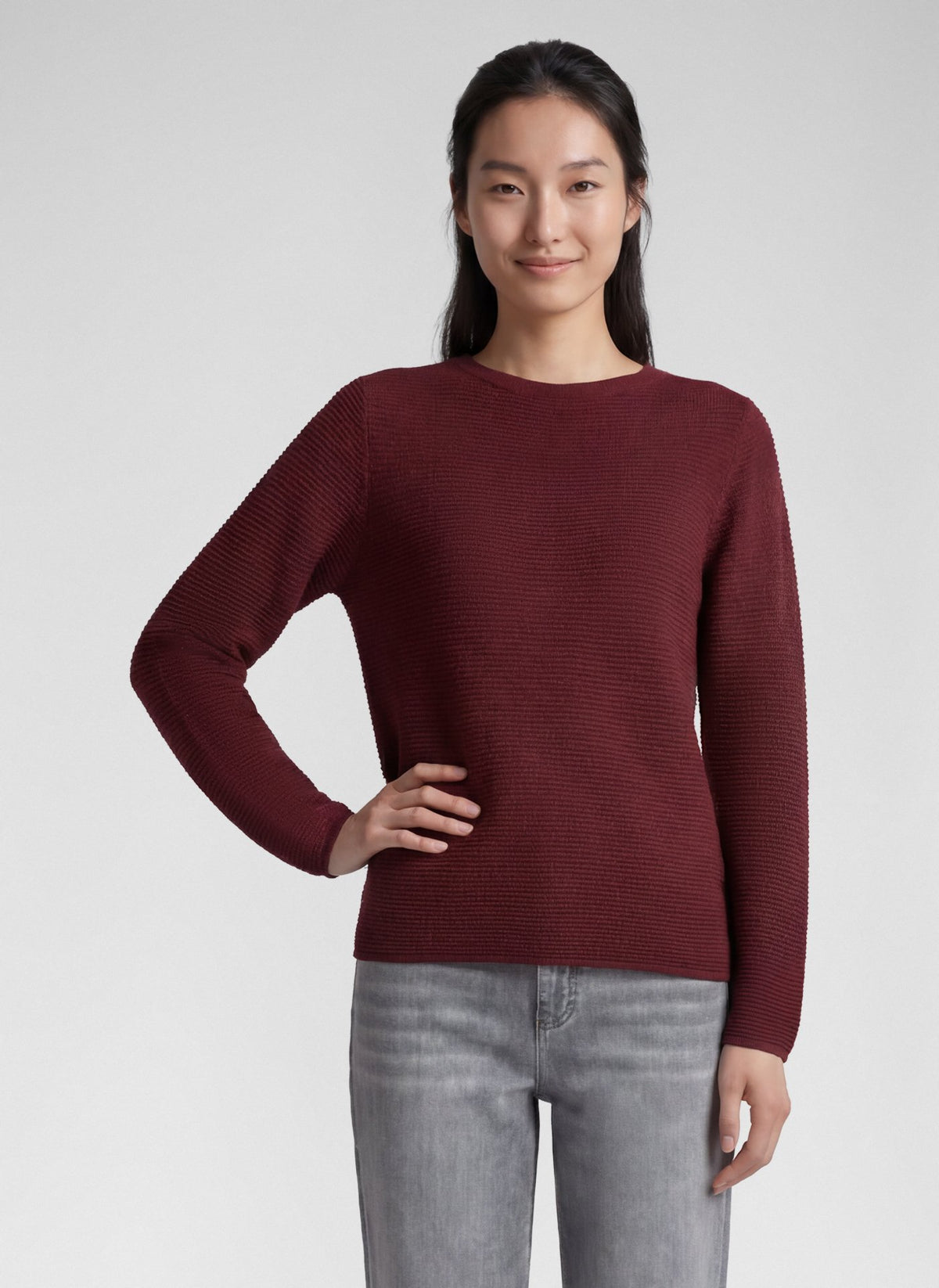 Rabe Damen Pullover Merlot