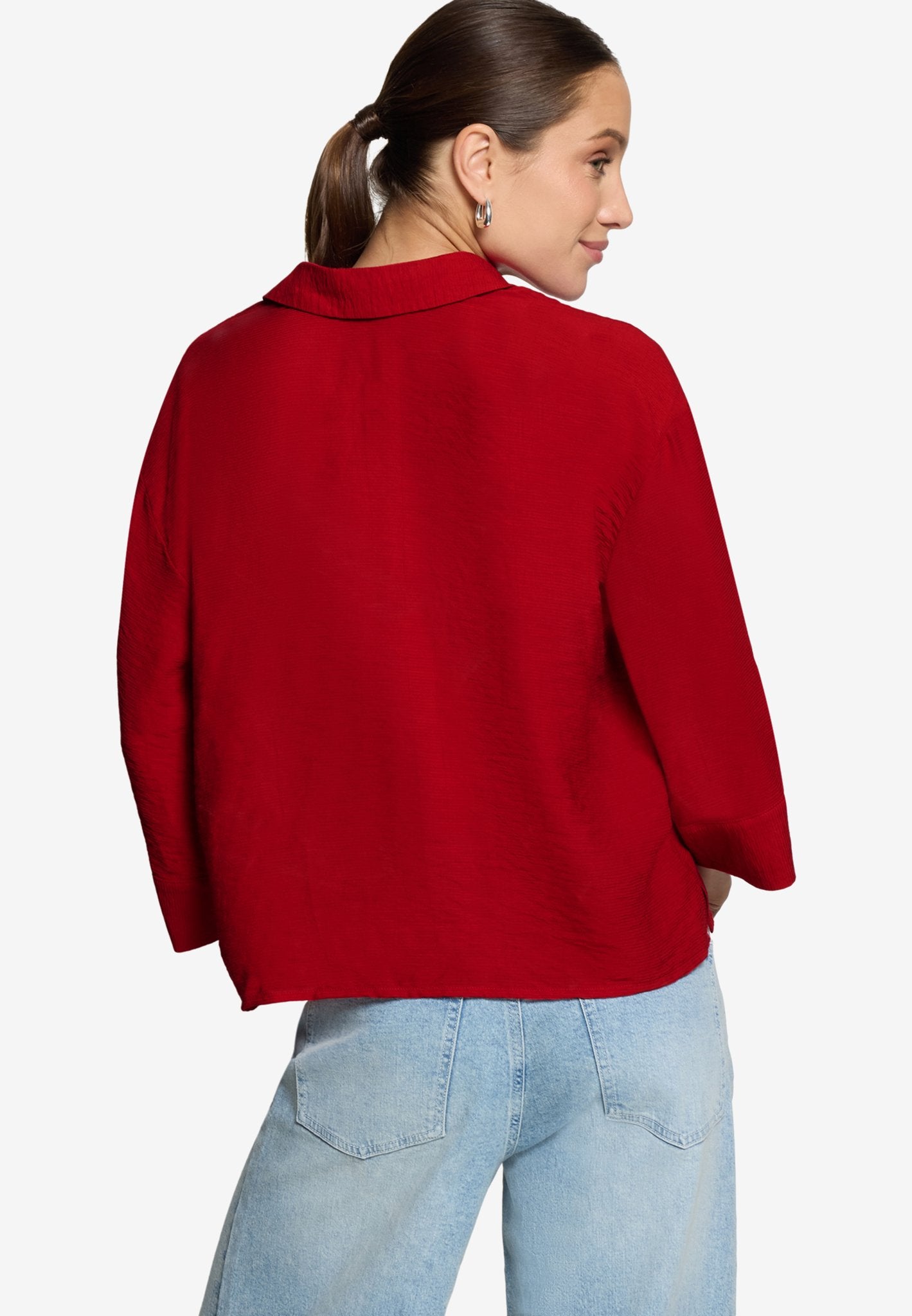 Zero Damen Blusen Candy Red