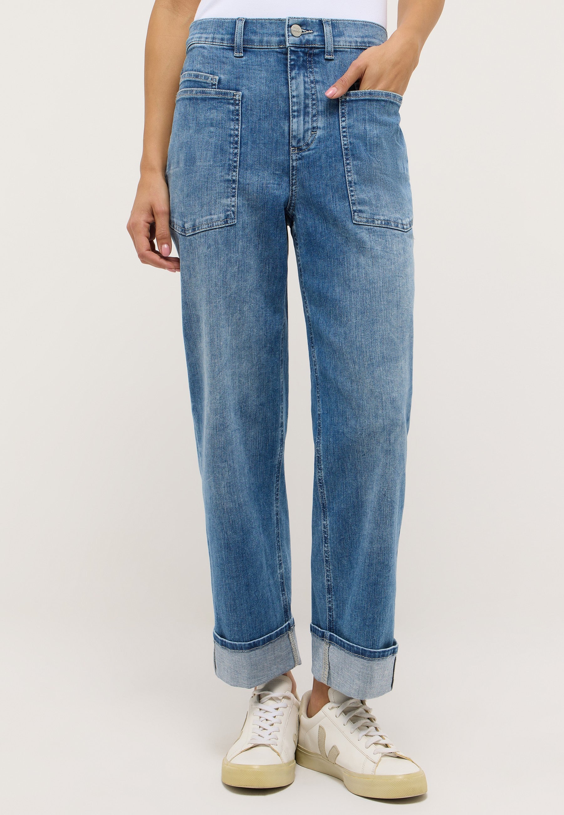 Angels Damen Jeans  Light Blue