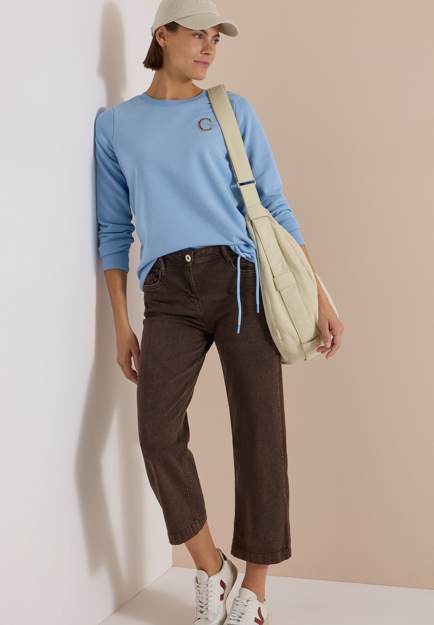 Cecil Damen Pullover  Easy Blue