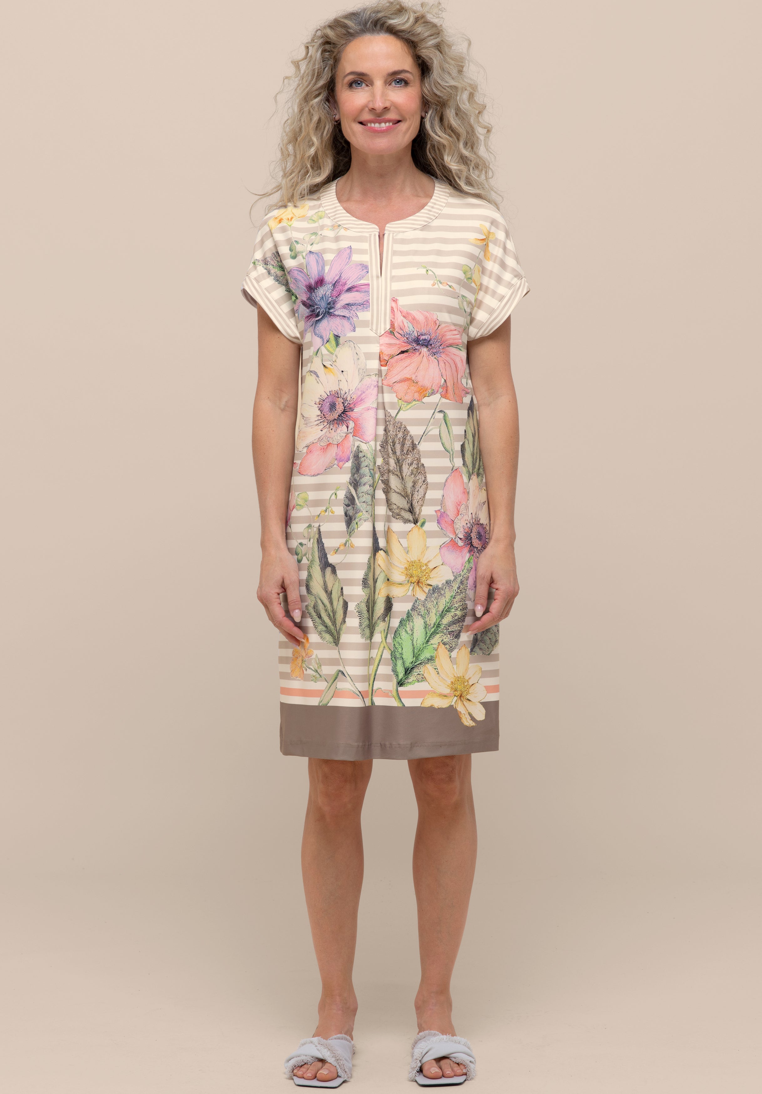 Bianca Damen Kleider Yellow Mix