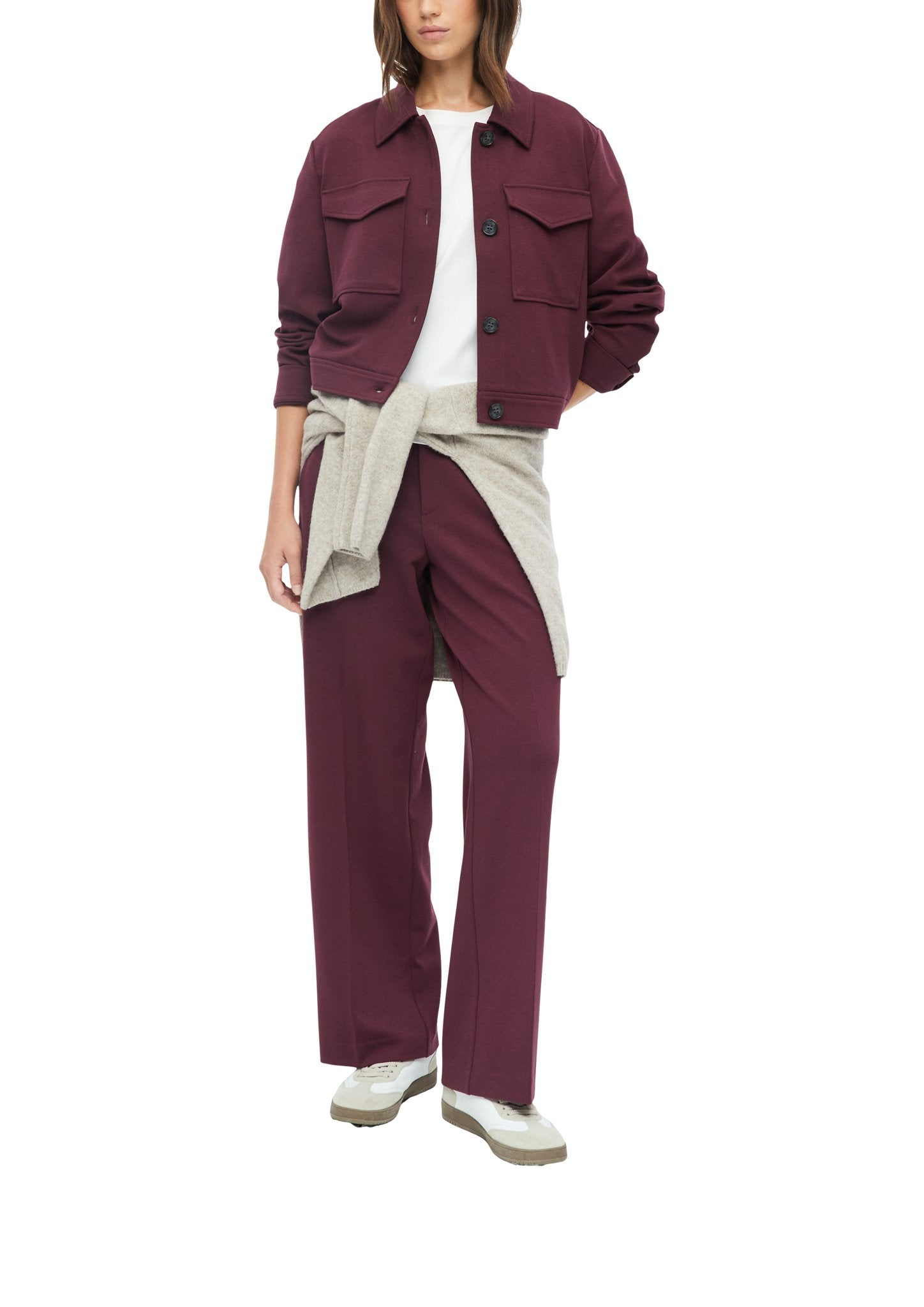 S. Oliver red Damen Hosen  Lilac/Pink