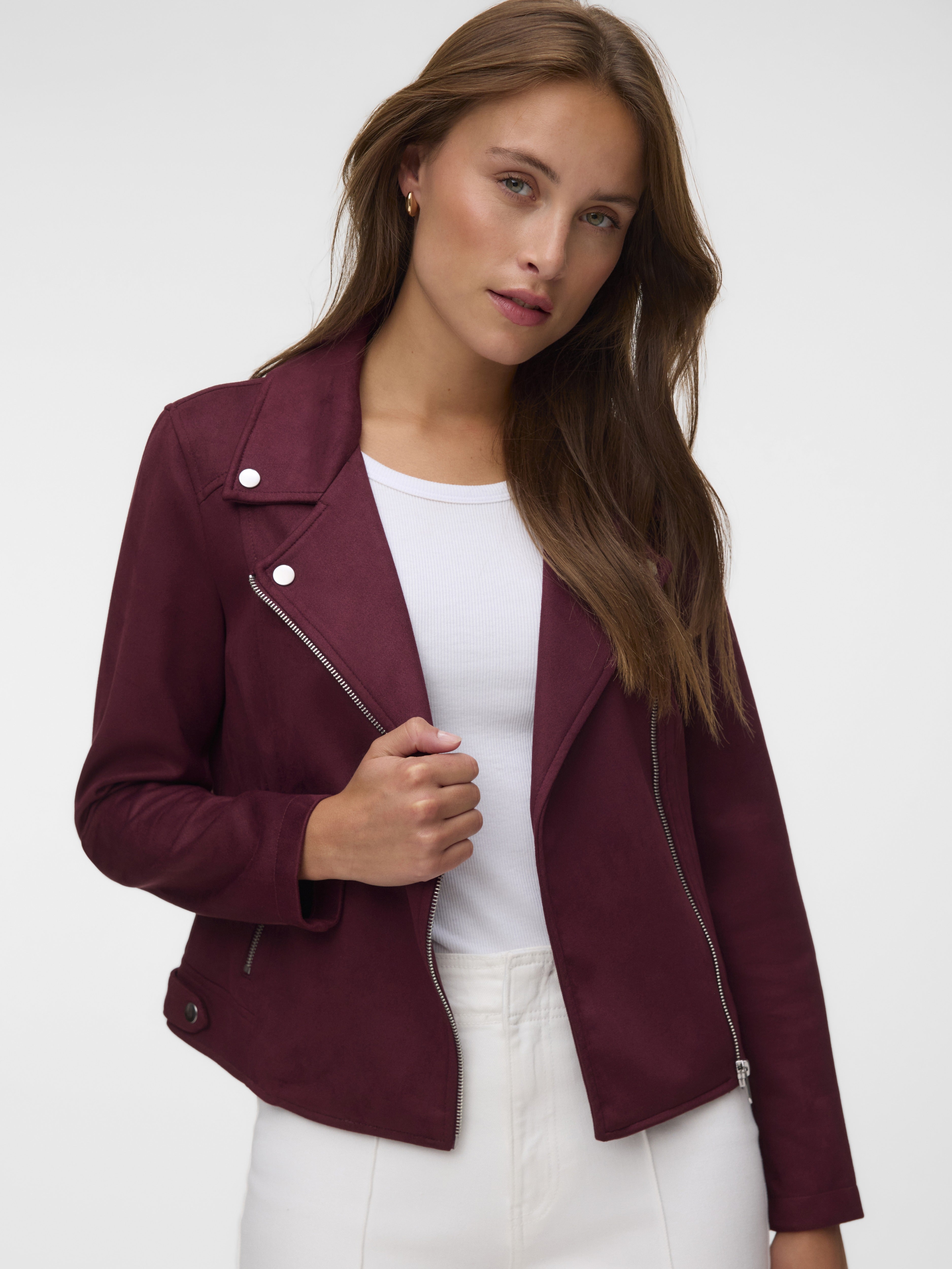 Vero Moda Damen Jacken Windsor Wine