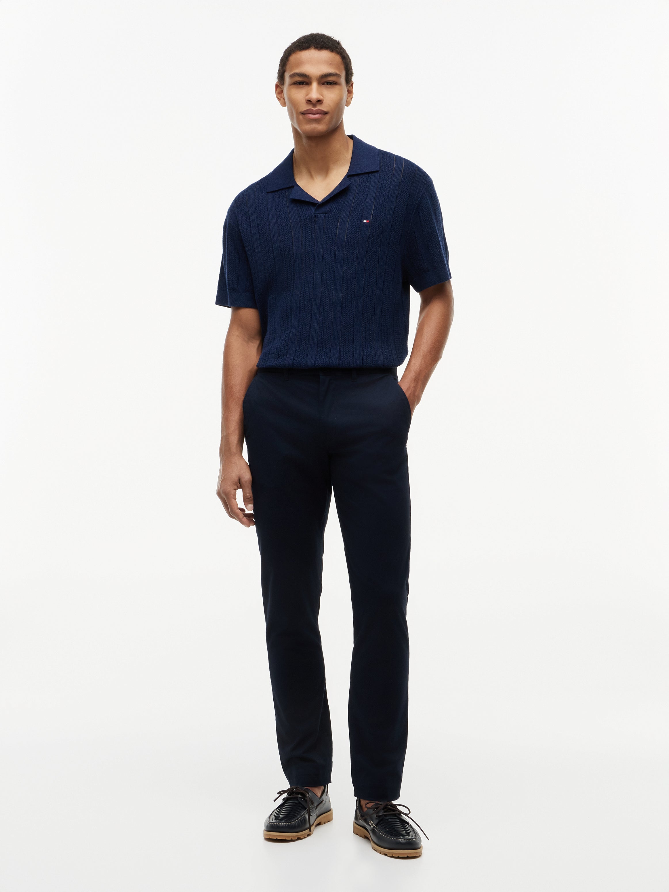 Tommy Hilfiger Herren Hosen Dw Blue
