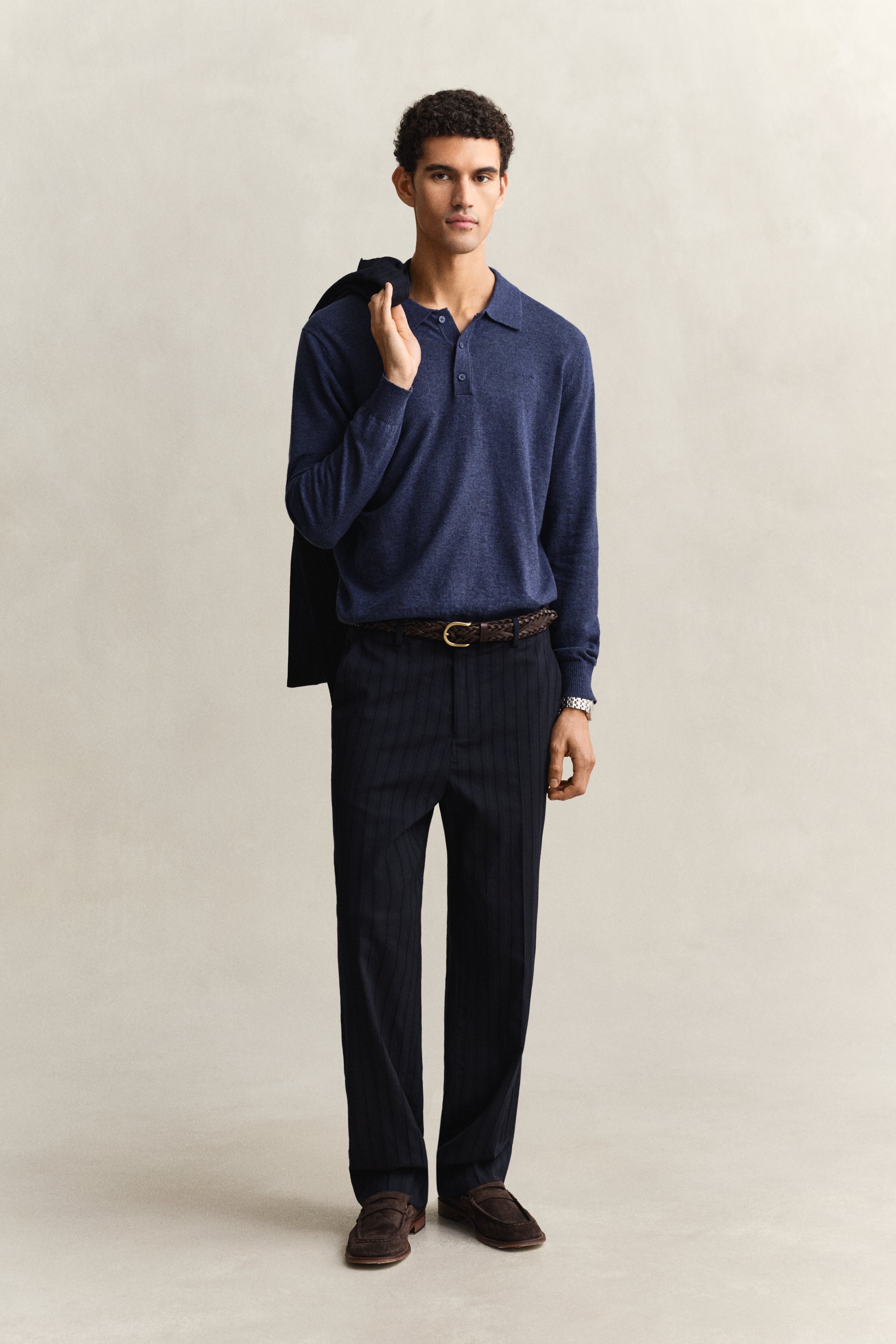 Gant Herren Pullover Dark Indigo