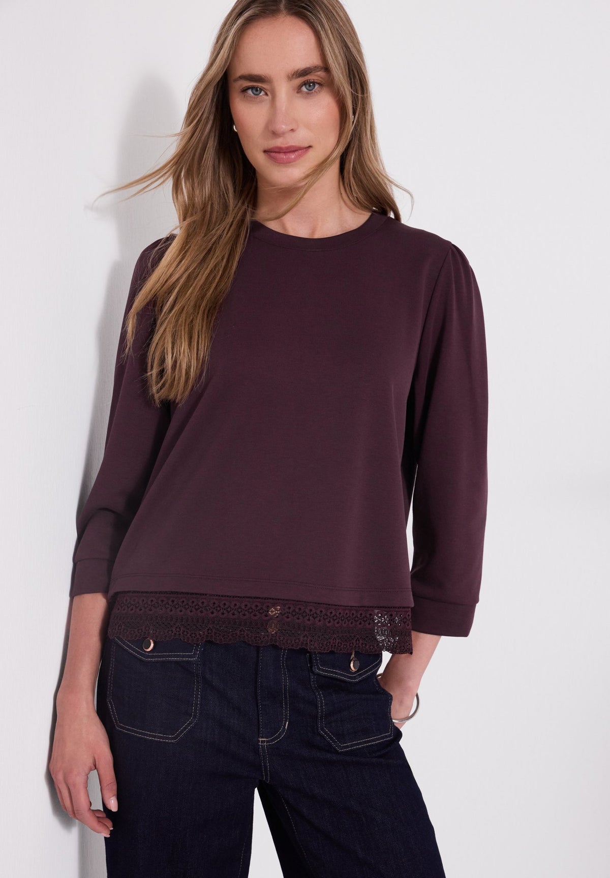 Street One Damen T-Shirts  Rustic Ro