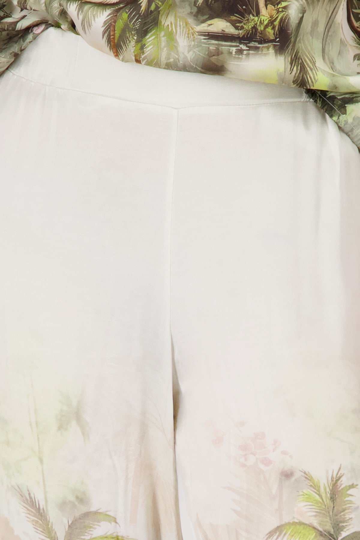 Monari Damen Hosen Olive Gemus